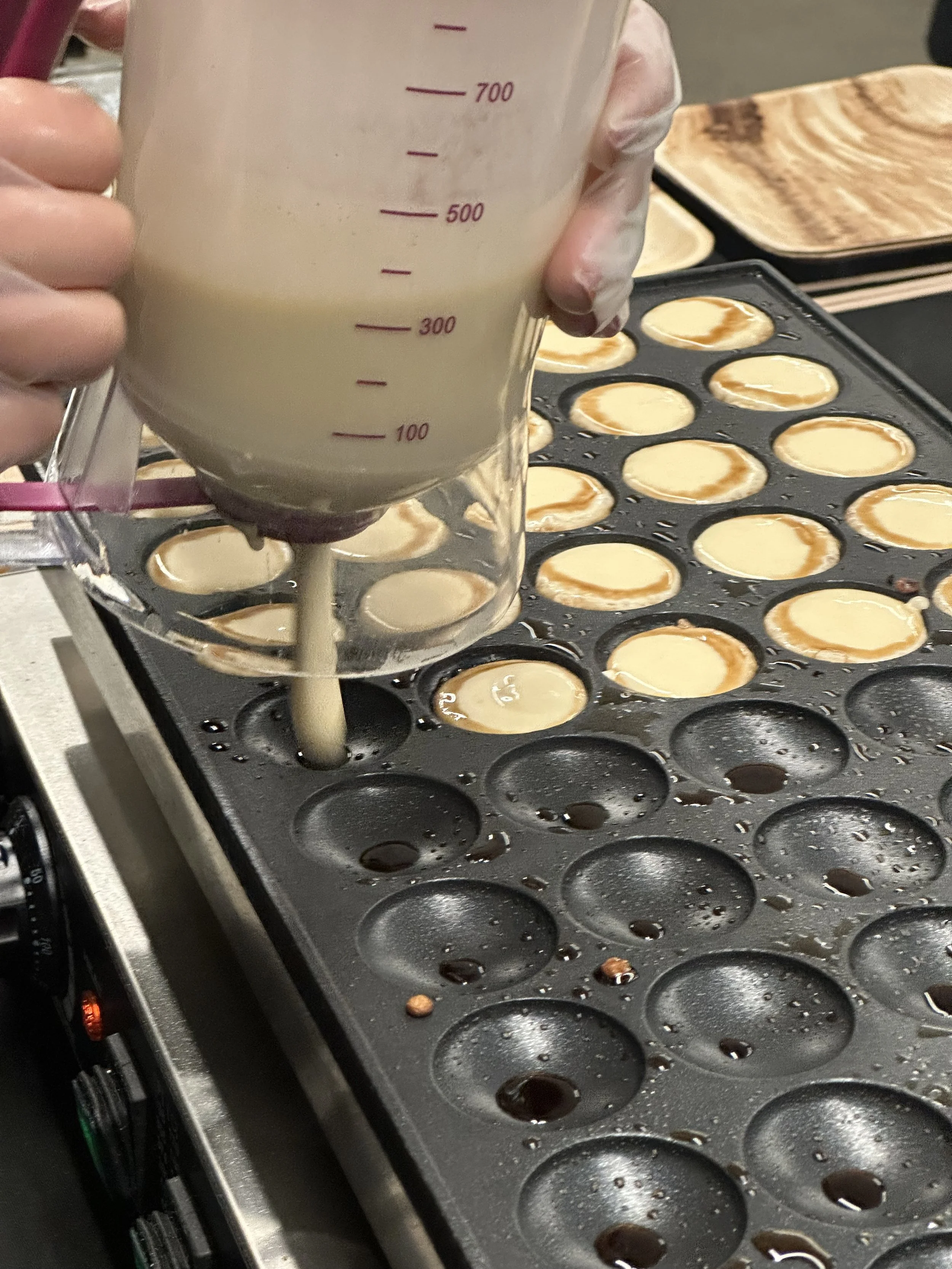 mini pancake catering