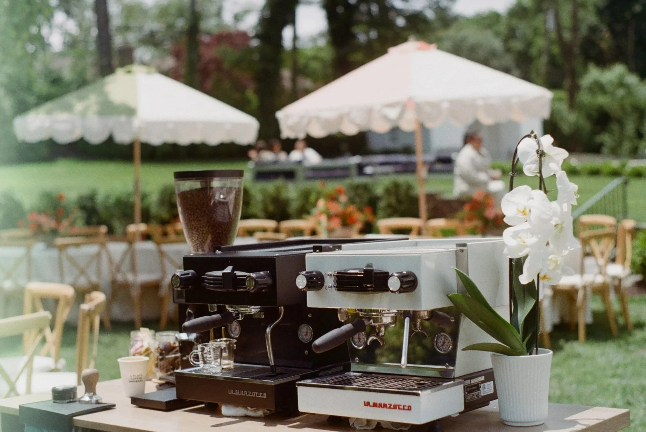 coffee cart wedding