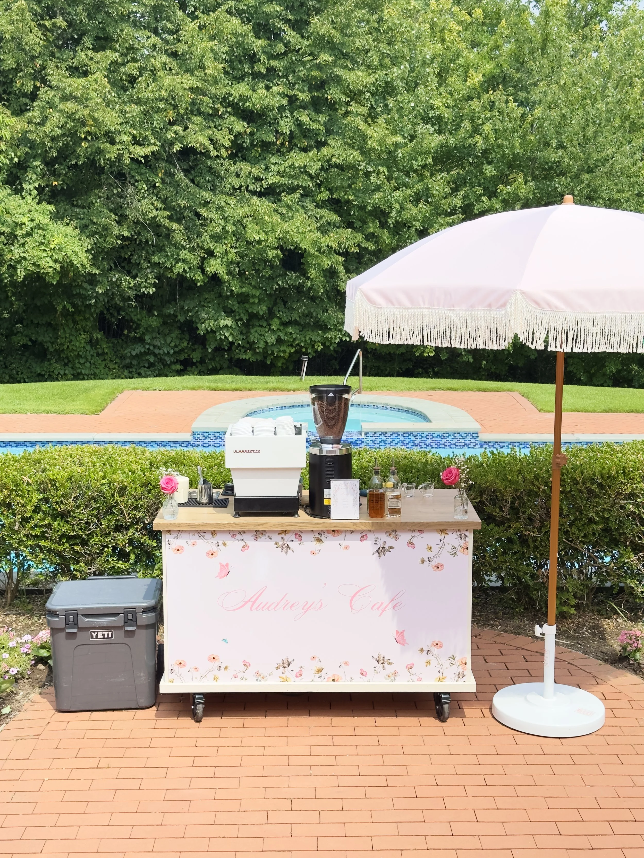 coffee cart rental for wedding