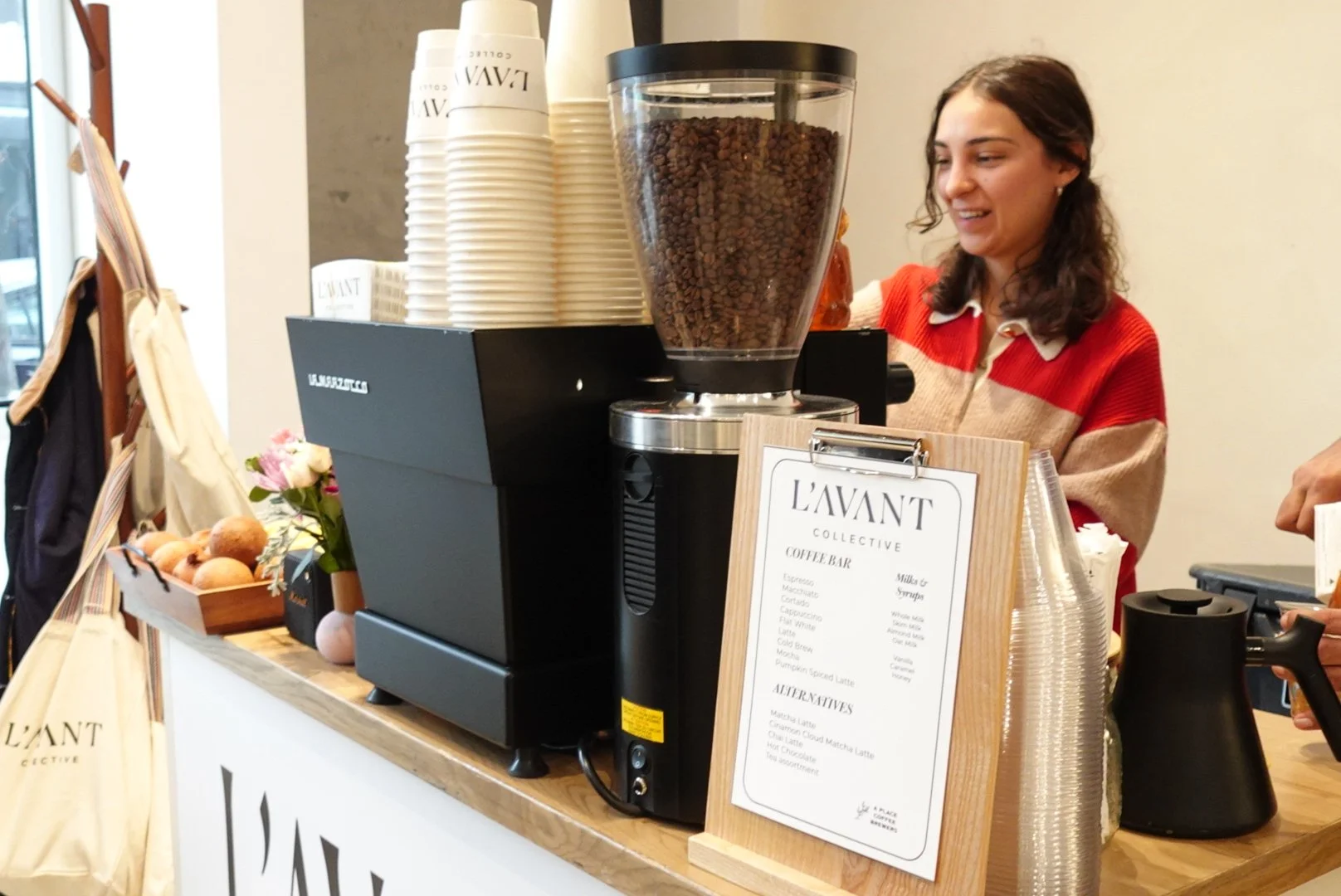 commercial coffee cart