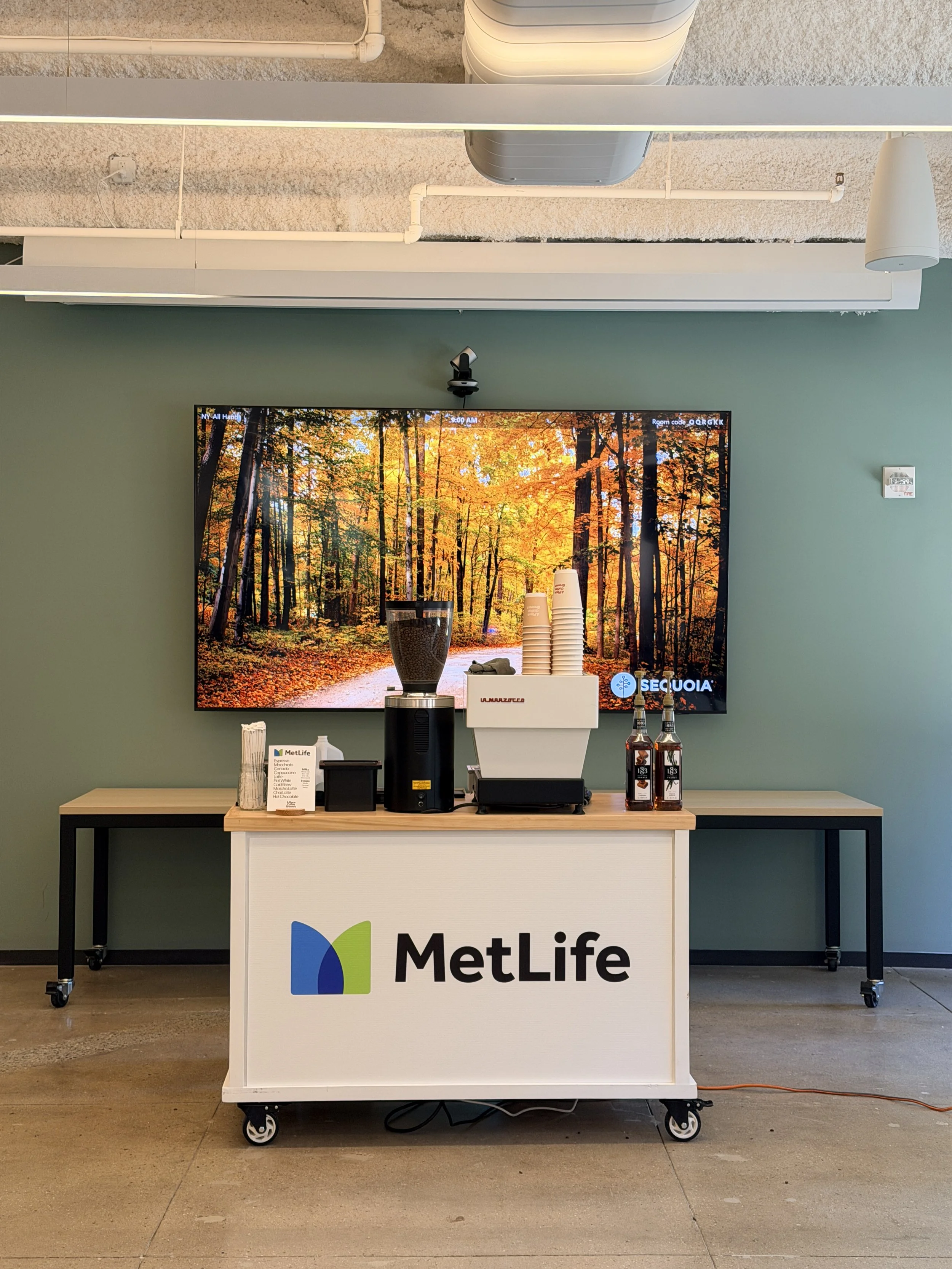 Mobile Coffee Cart