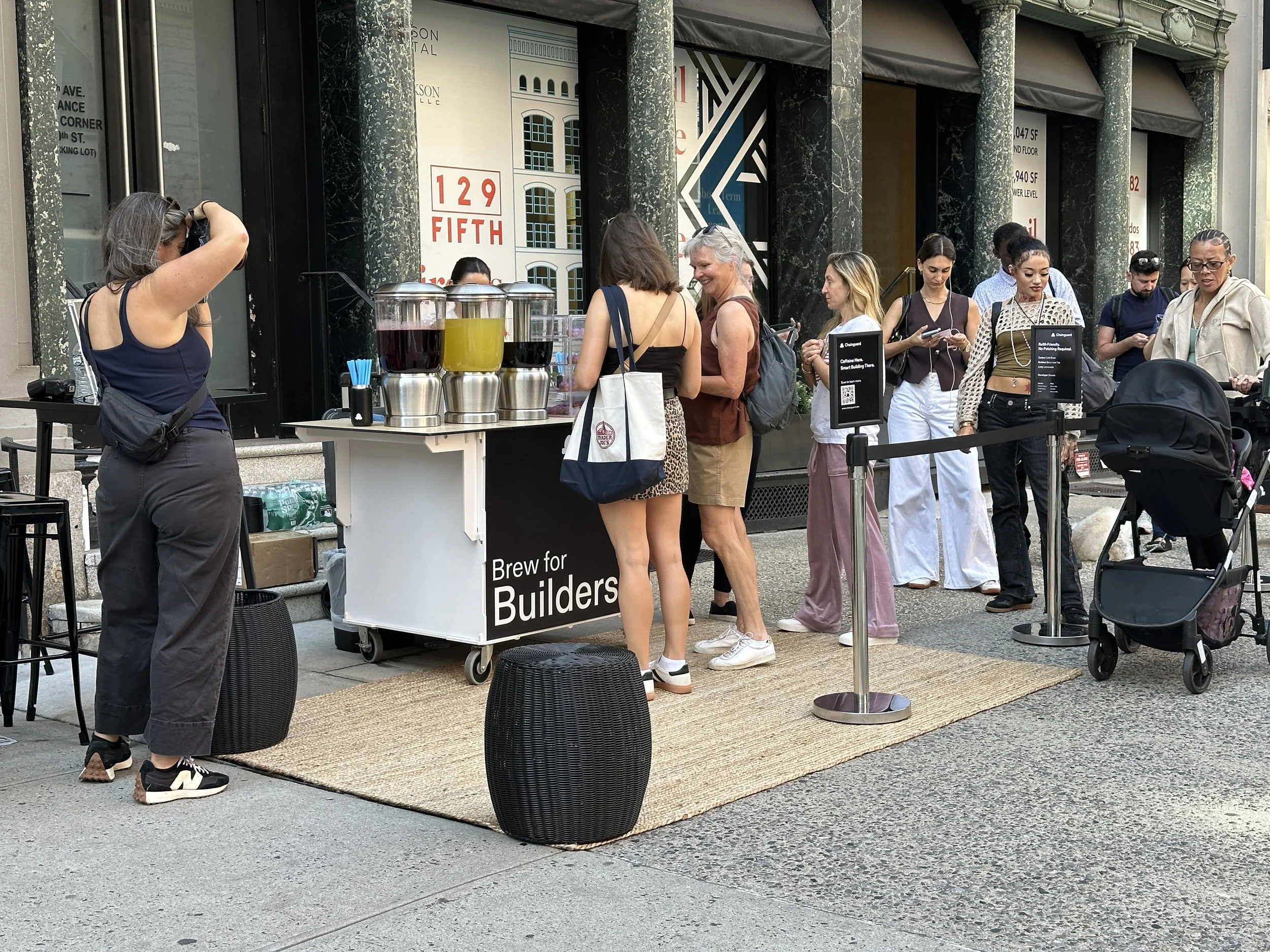 commercial coffee cart