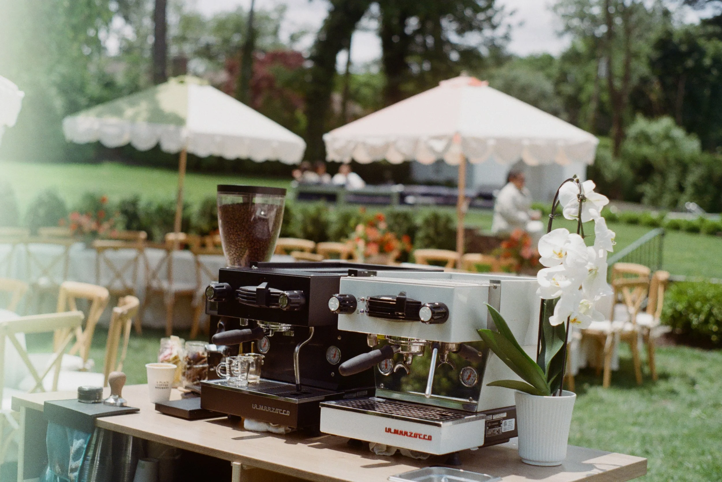 coffee cart for wedding
