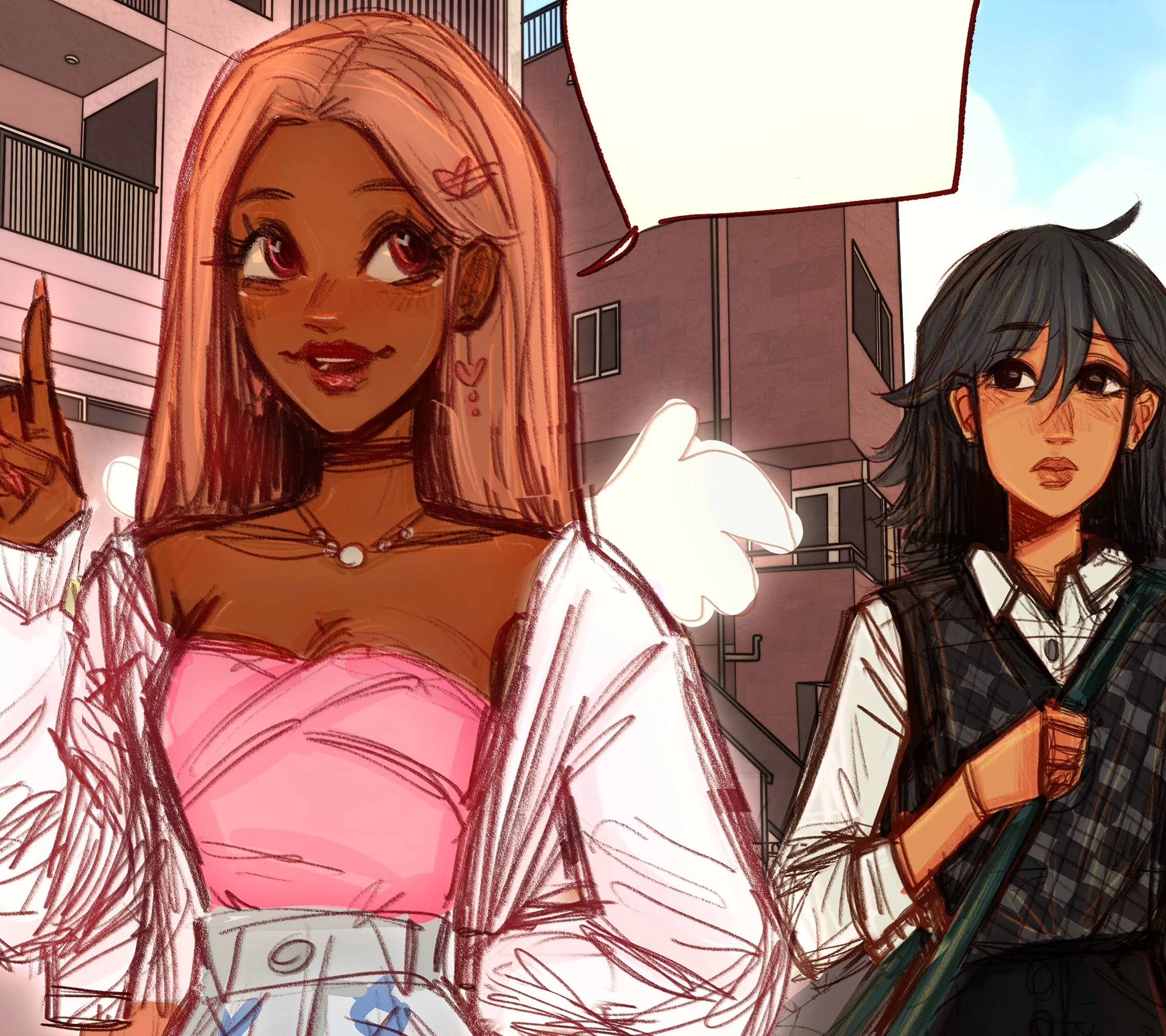 First Rule To Love - Comic Panel Sketch.JPG