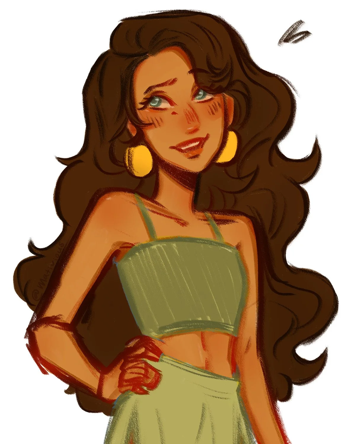 One of Althea's close few friends