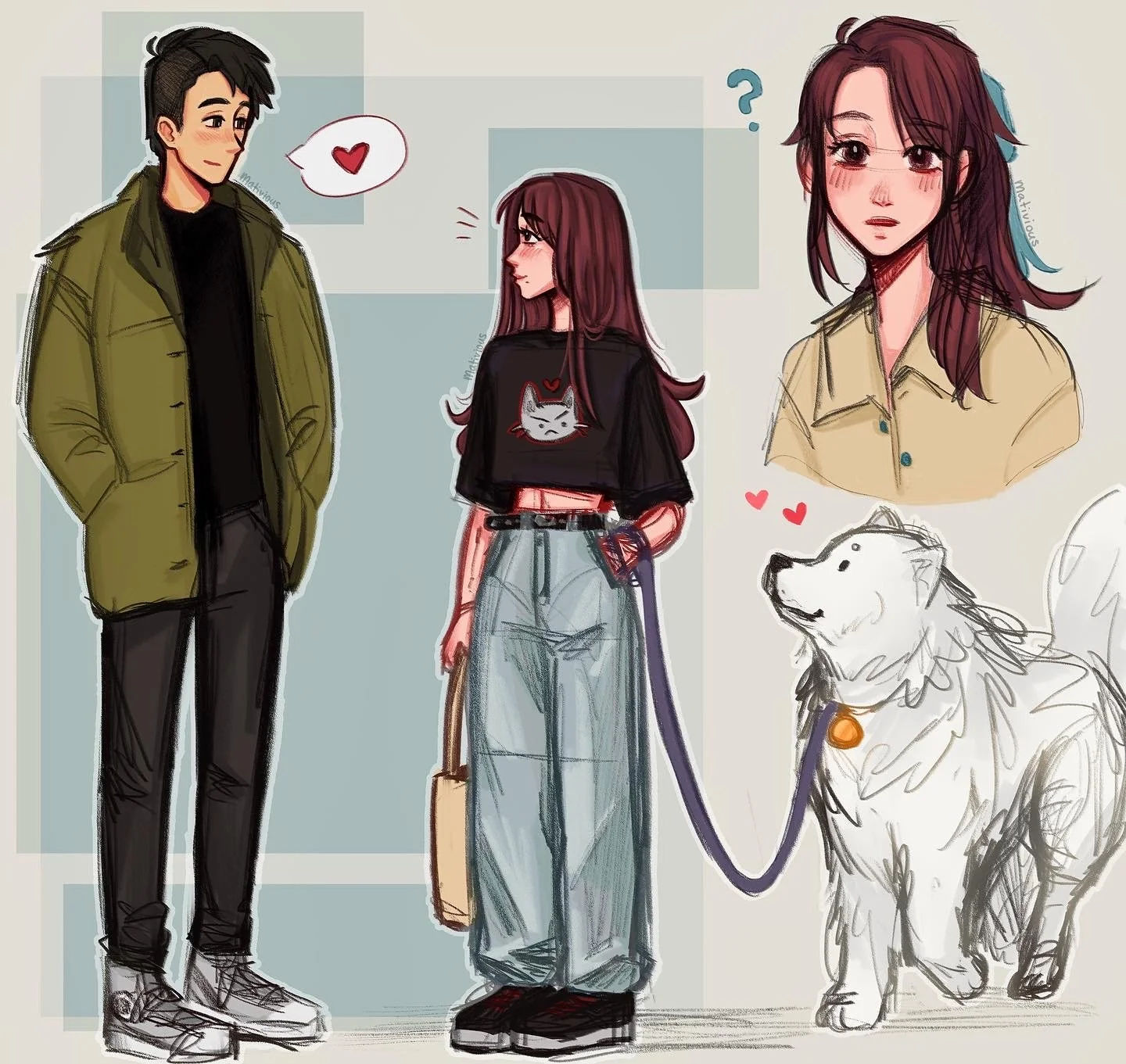 Character Practice, Arlo stirring up some chaos again