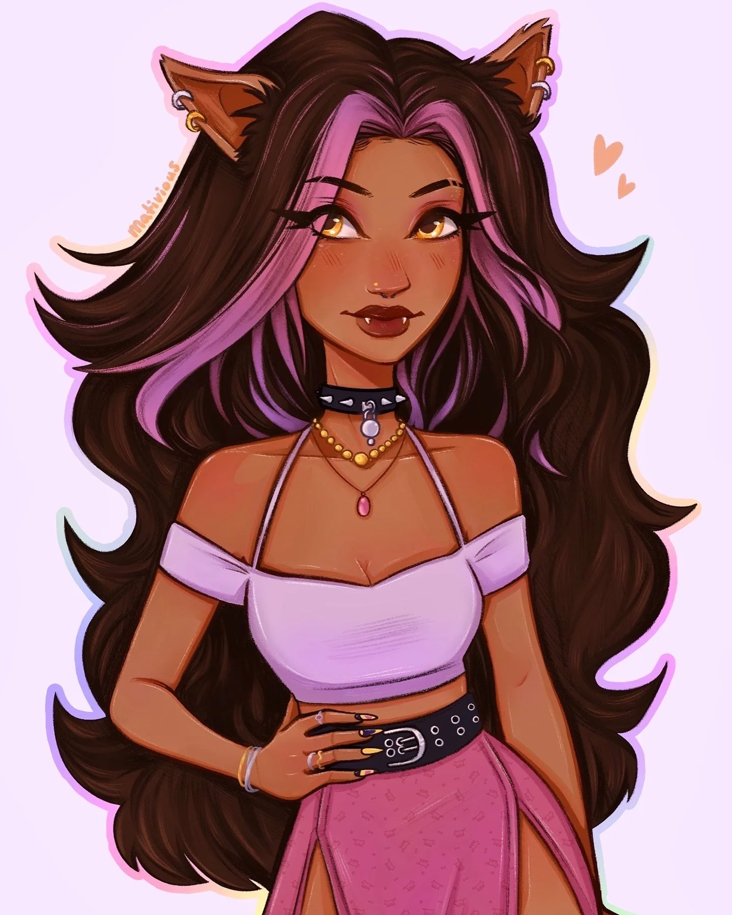 Monster High Clawdeen Art.JPG