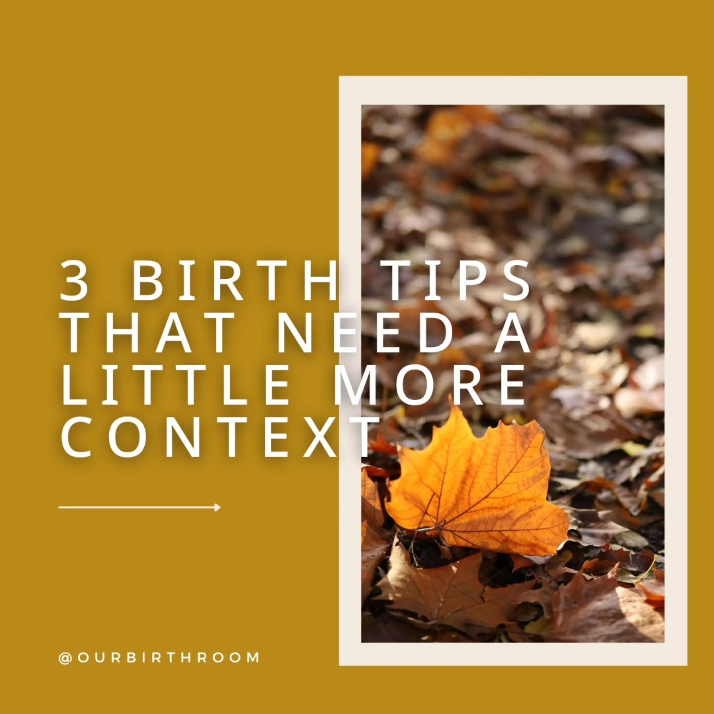 #BirthTips #PregnancyMyths #NaturalBirthPreparation #BirthWithoutFear #OurBirthRoom #PregnancyEducation #LaborPrep #ExpectingParents #EmpoweredBirth