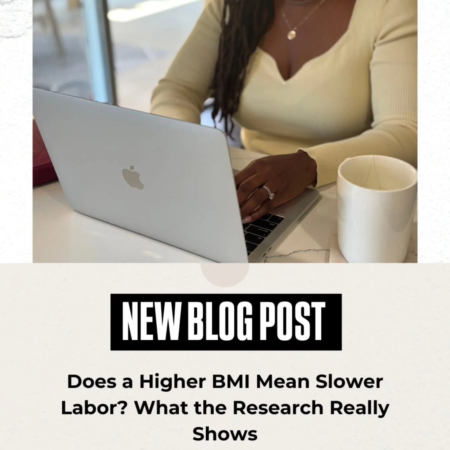 🚨&nbsp;Slower labor doesn&rsquo;t always mean something&rsquo;s wrong.

A new study tracked over 40,000 births and found that people with higher BMIs had&nbsp;longer early labor&mdash;but once they hit active labor? The pace was just as steady as ev