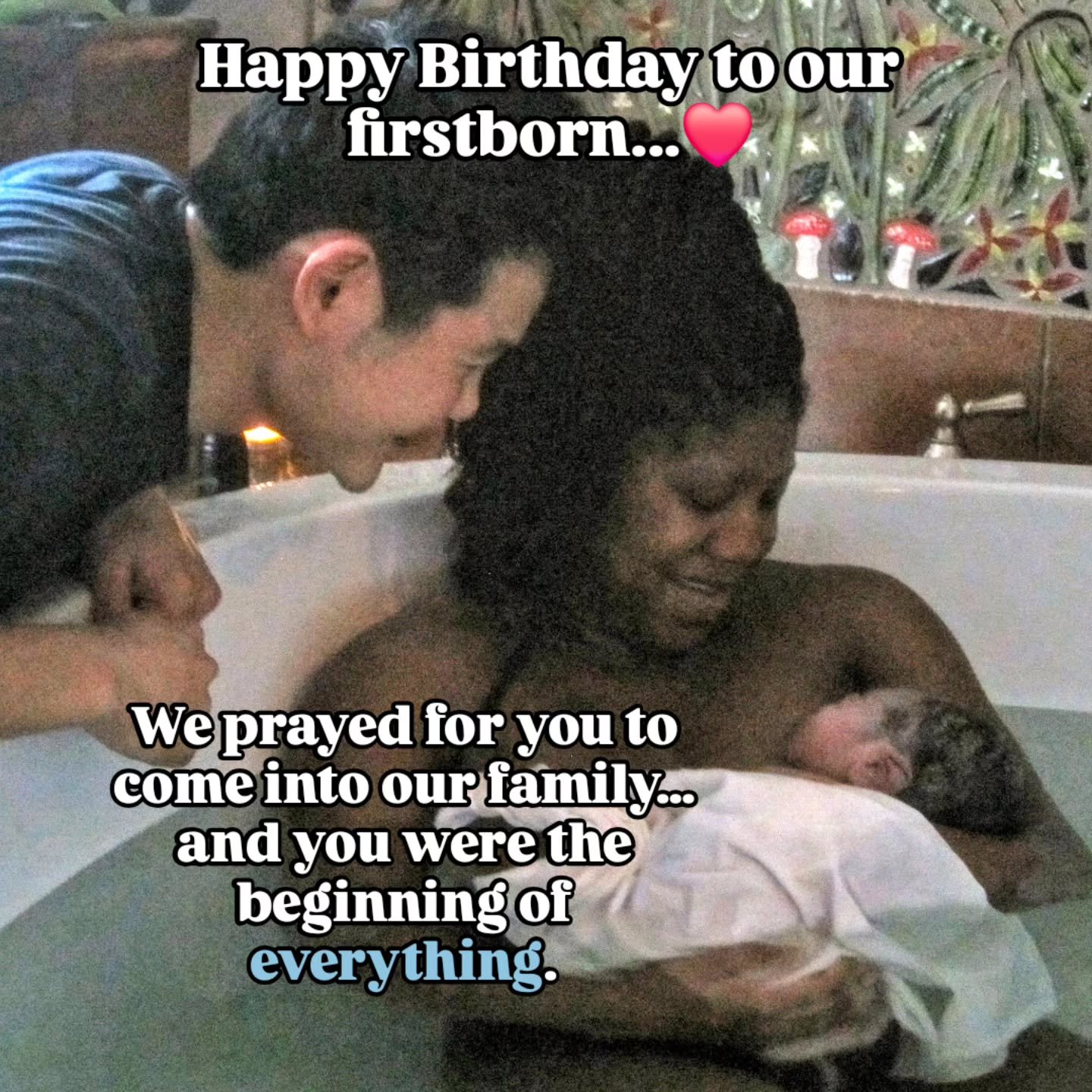 #firstborn#birthdaylove❤️ #growingupfast#gratefulhearts#ourbirthroom