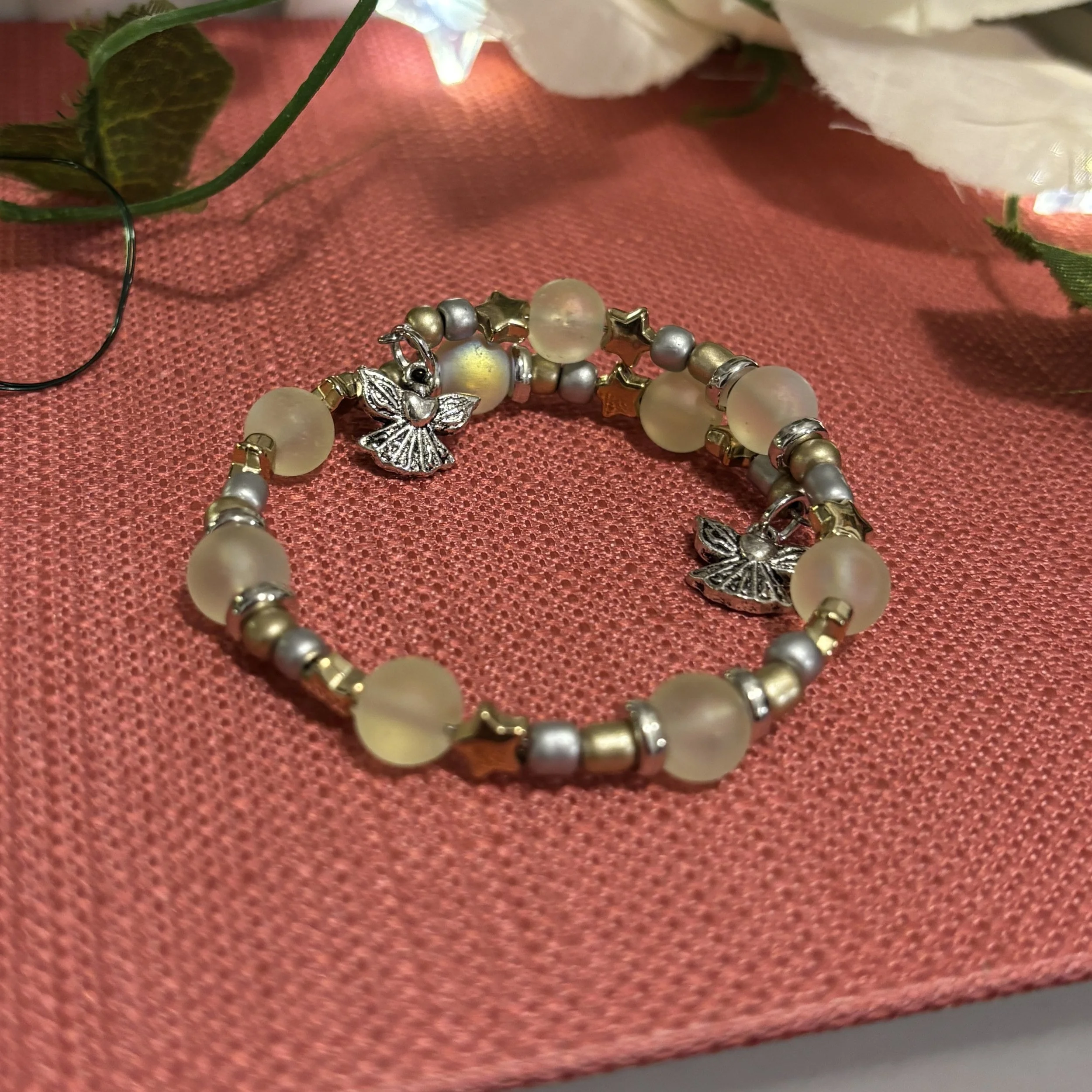 Wish Upon a Star Angel Wrap Bracelet