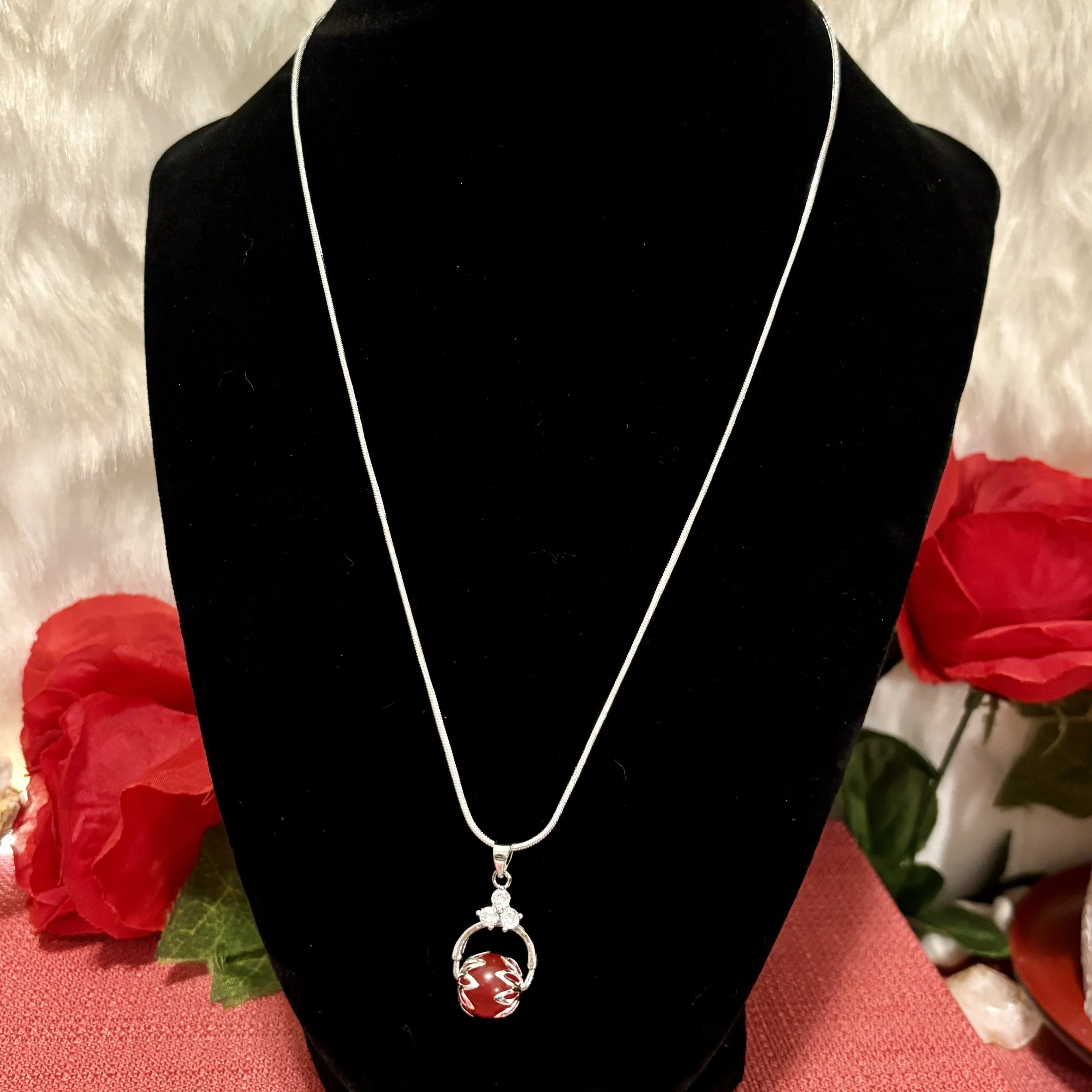 Chalcedony Jade Necklace