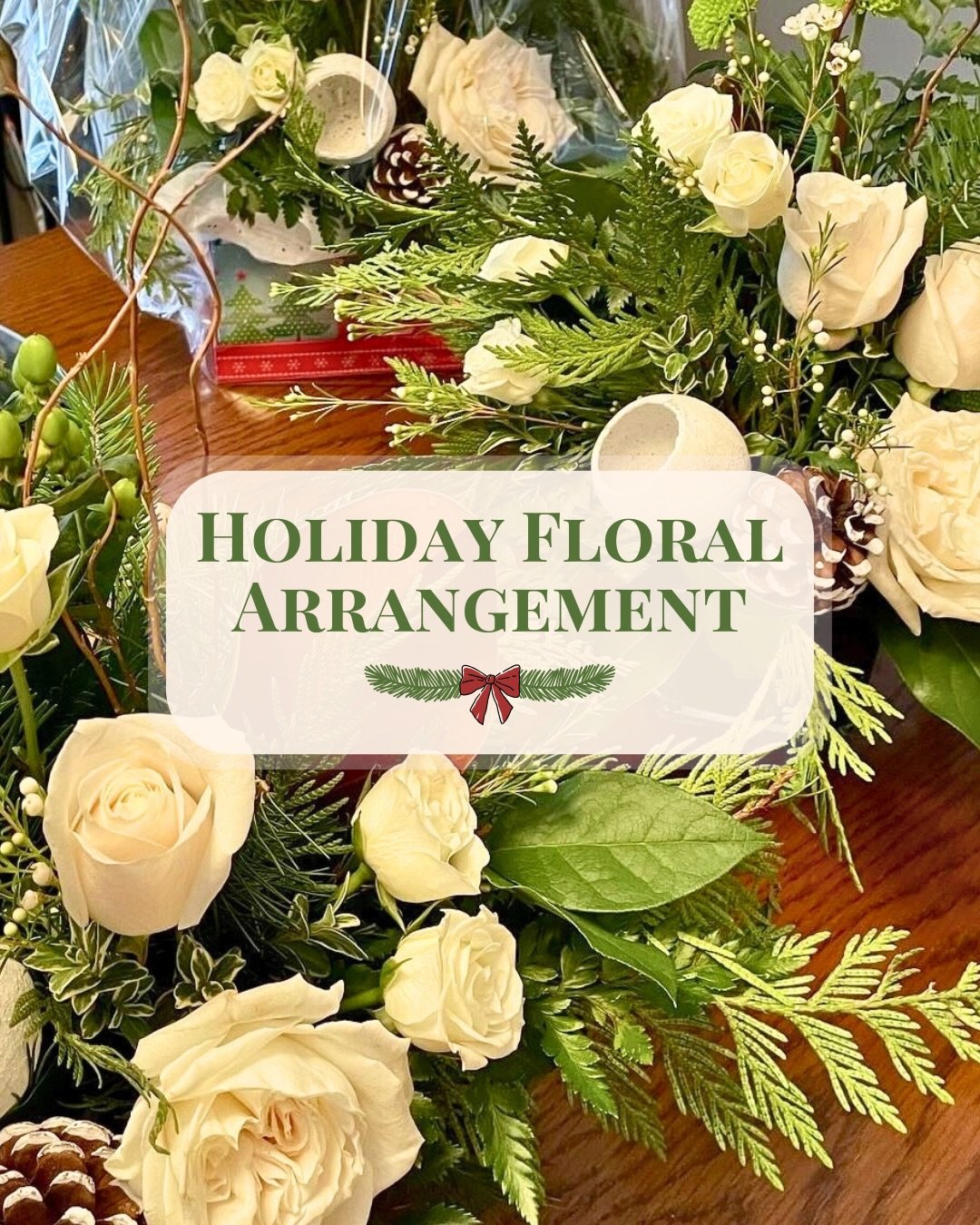 Now accepting orders for holiday floral arrangements! 🎄✨

Feel free to message me with any questions. Place your order by December 15th. 

#holiday #florals #hamilton
