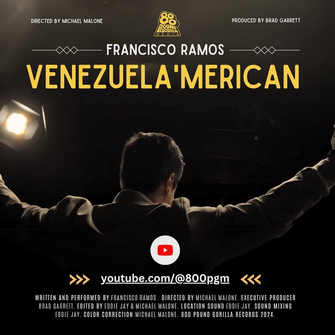 You can stream @framoscomedy &lsquo;s special on 800 Pound Gorilla&rsquo;s Youtube channel now!
.
Directed|Cinematography by Michael Malone ( @MaloneComedy )
.
.
#Comedy #ComedySpecial #ComedyShow #Share