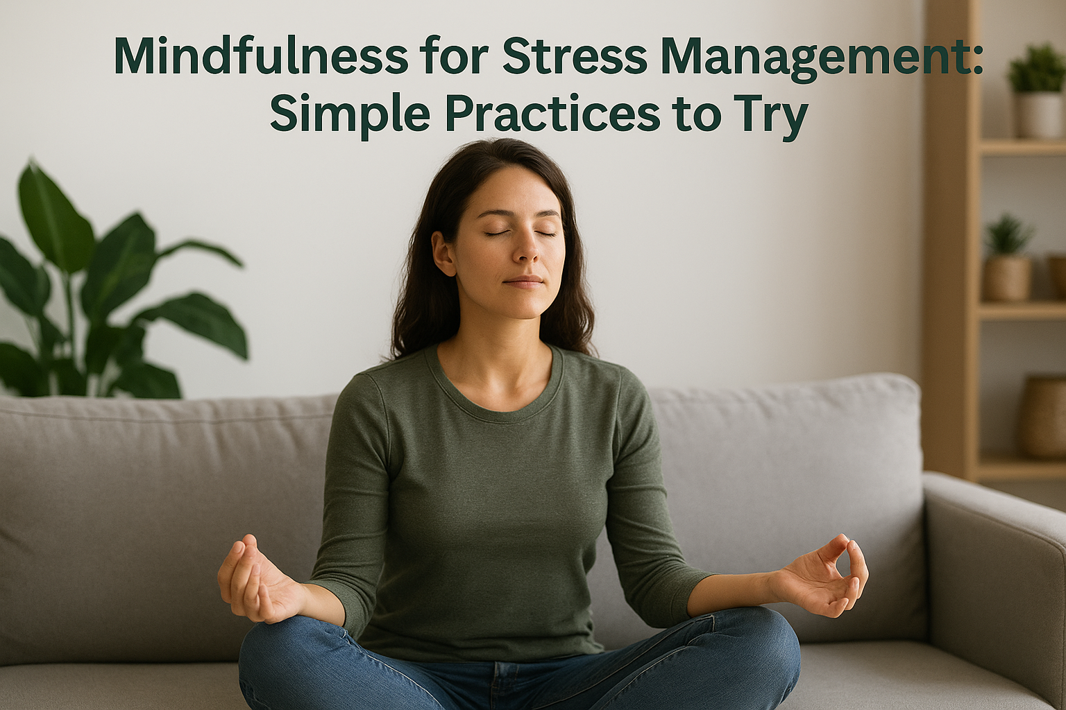 Mindfulness for Stress Management: Simple Practices to Try