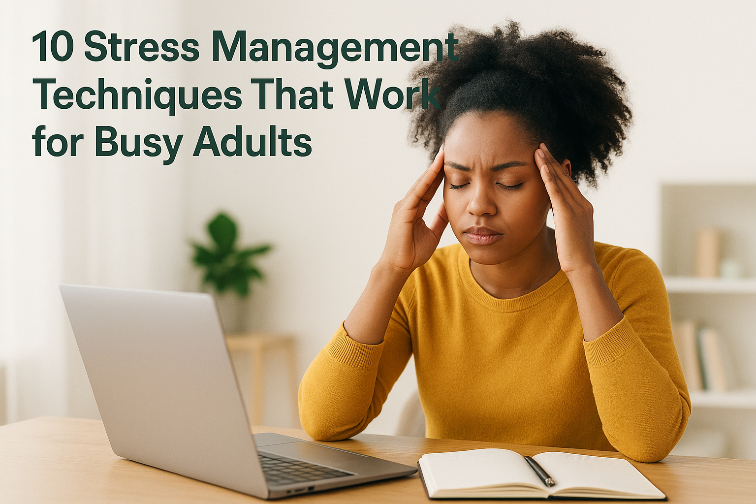10 Stress Management Techniques That Work for Busy Adults