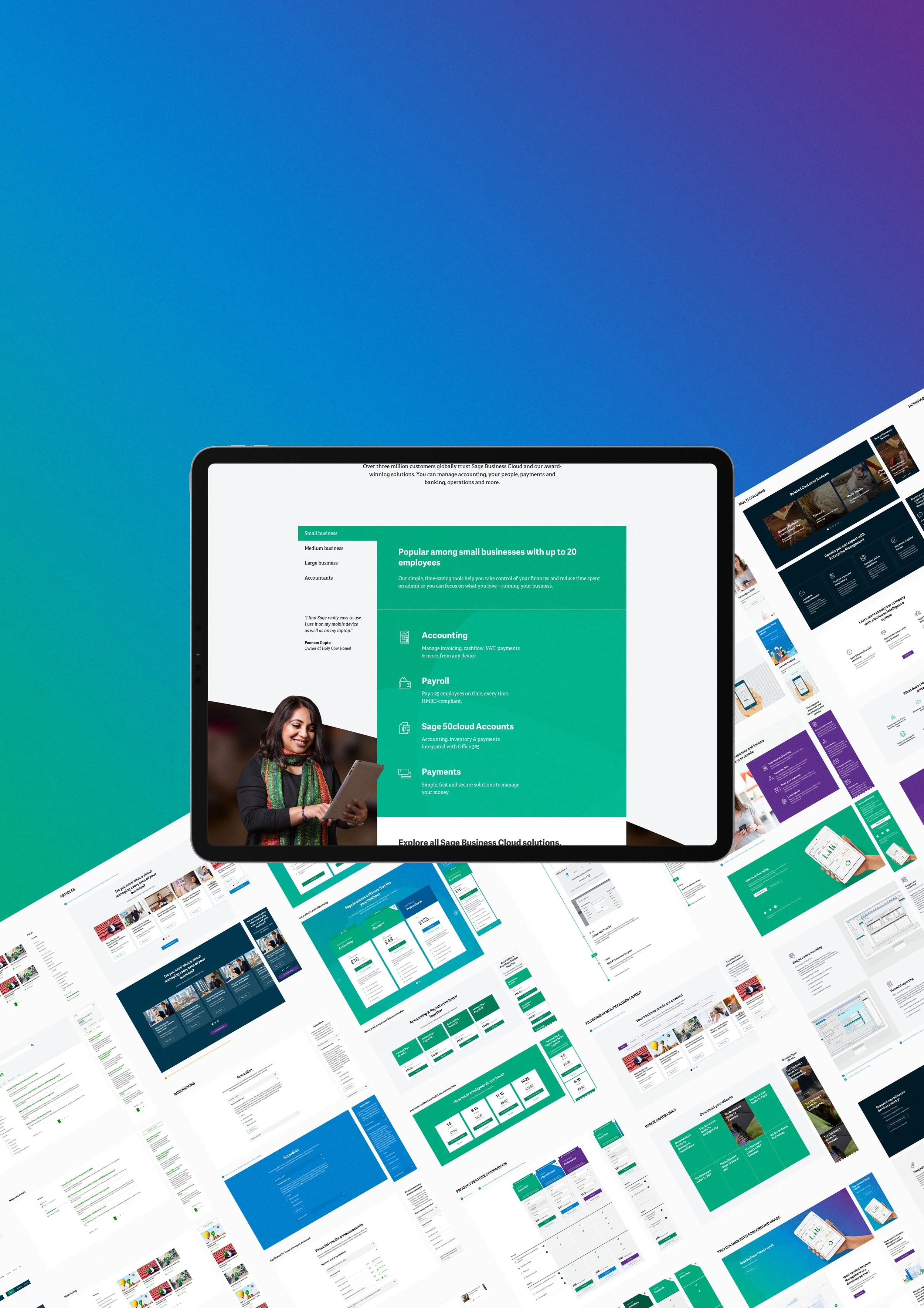 Sage /// Global Sites /// +20% e-com