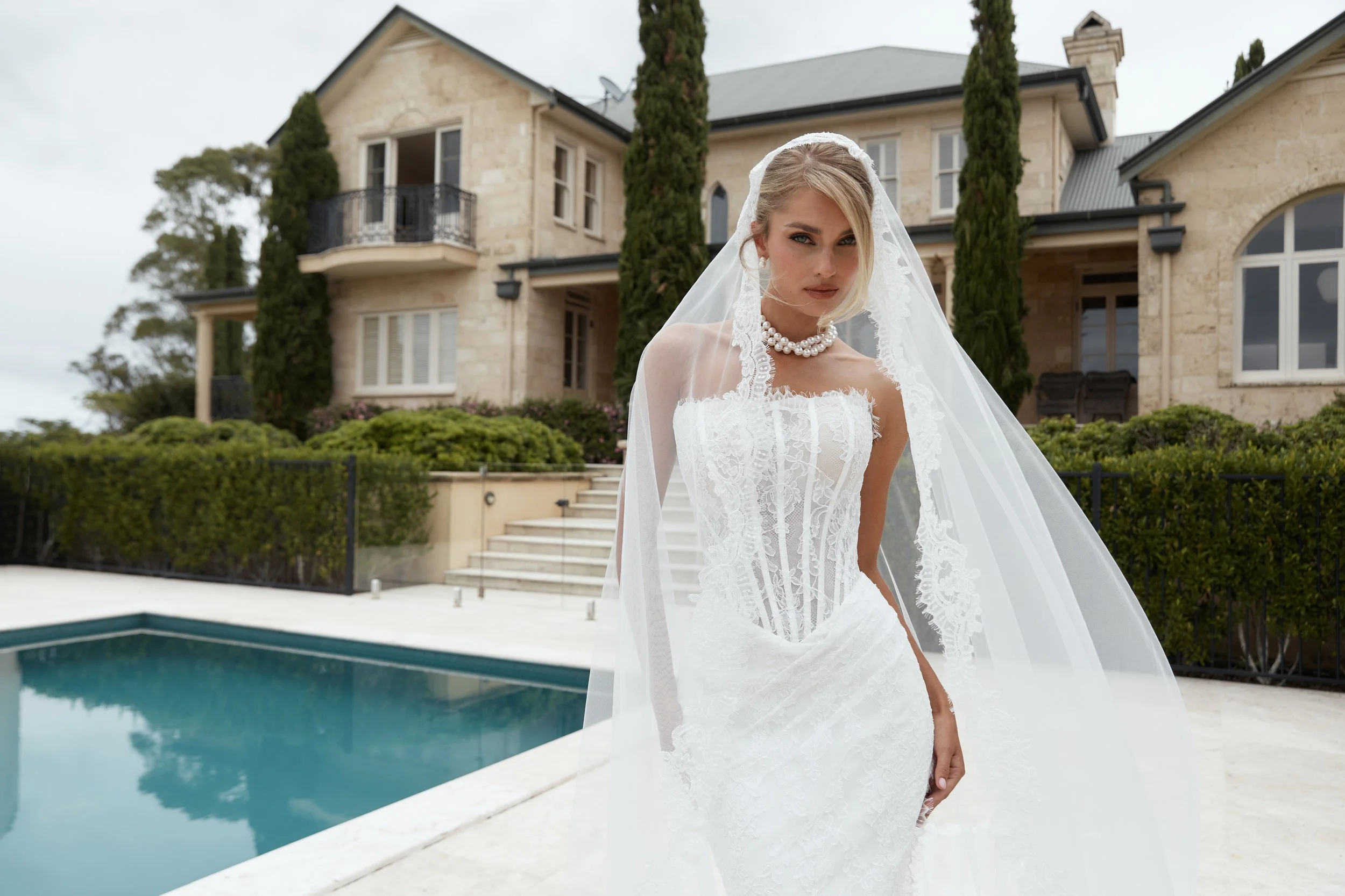 Jane Hill - Claremont Lace Veil