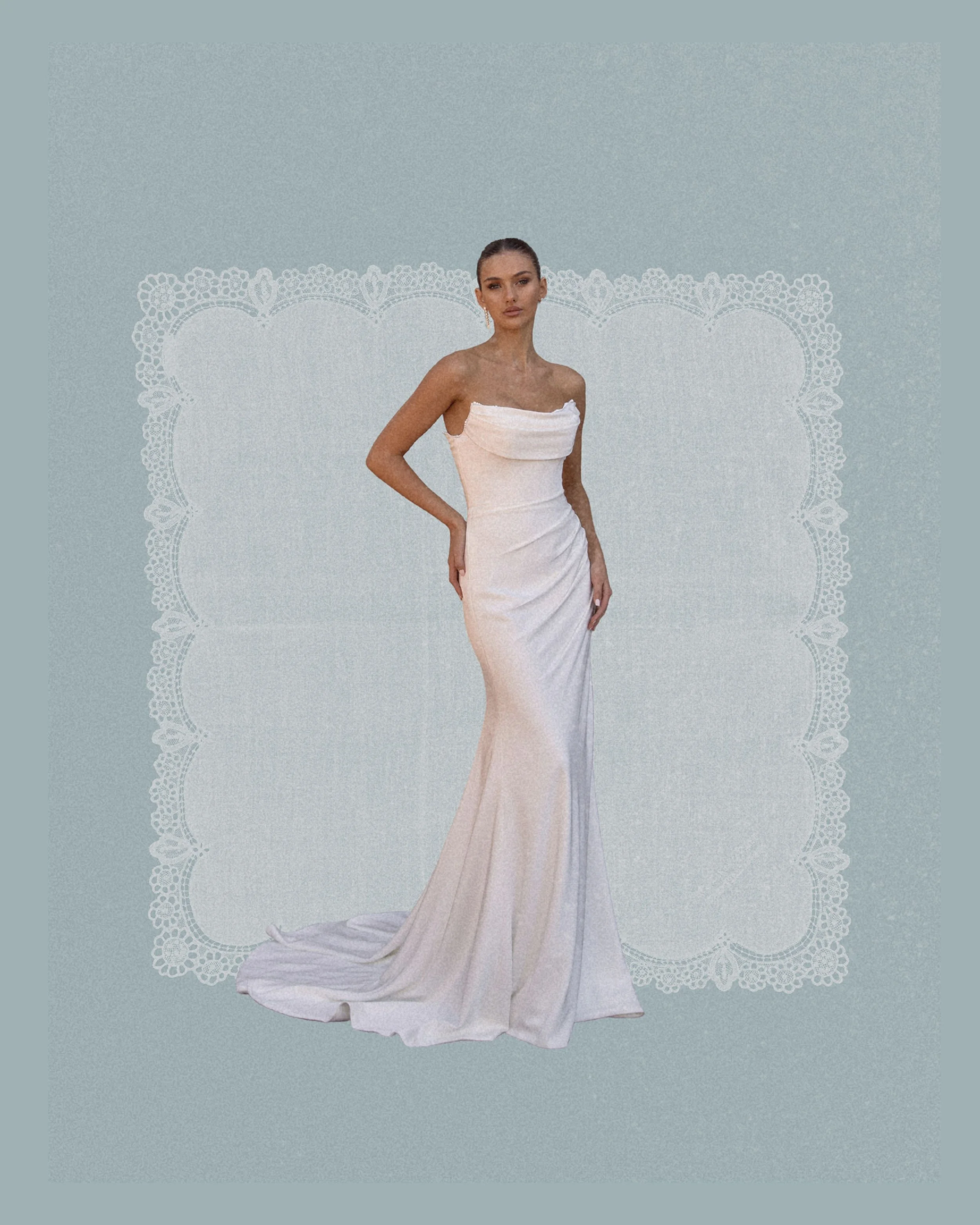 Anna Campbell designer wedding dress Cassandra  availiable at Imagine Bridal Studio Adelaide