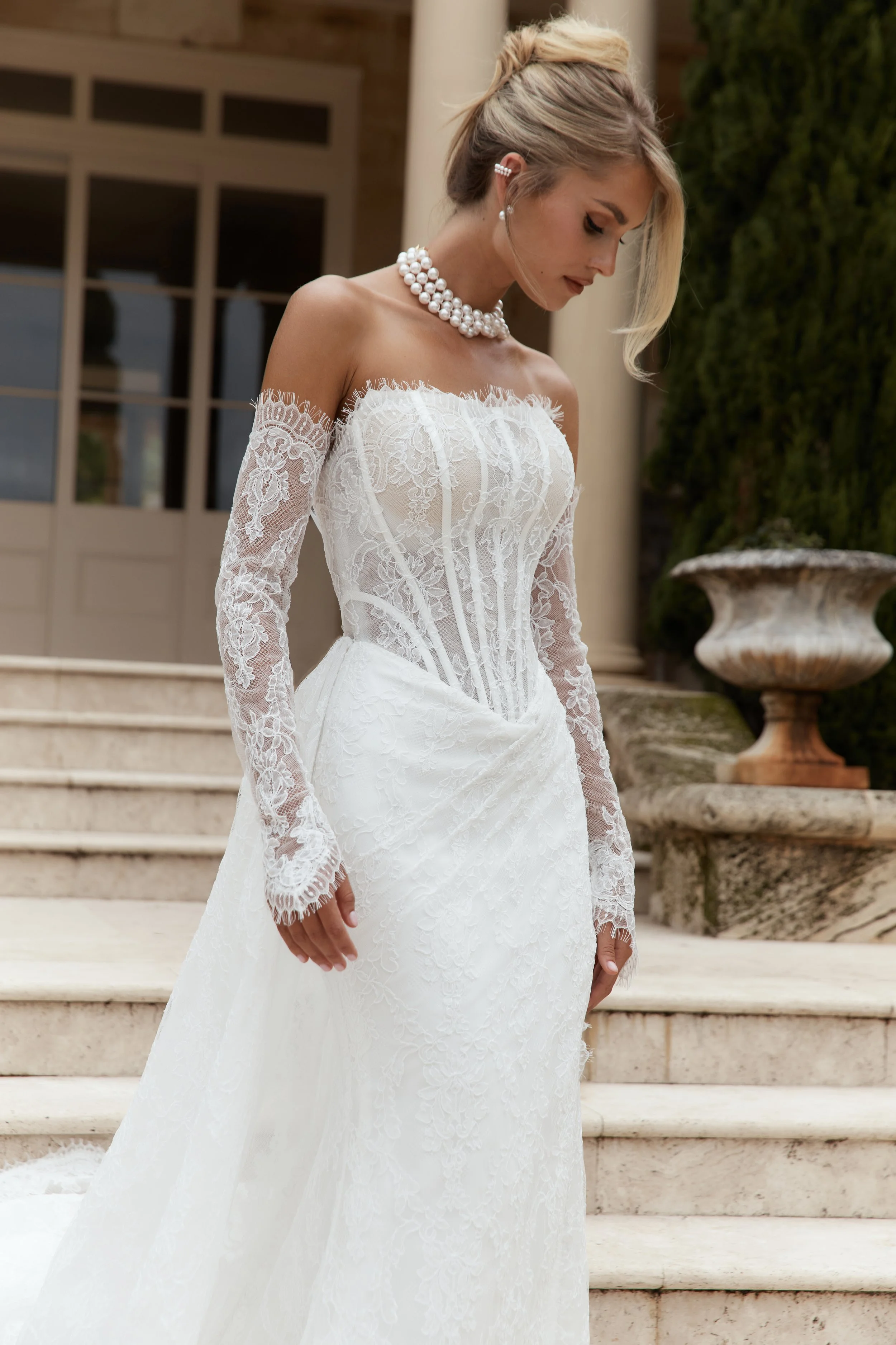 Jane Hill - Claremont Lace Sleeves