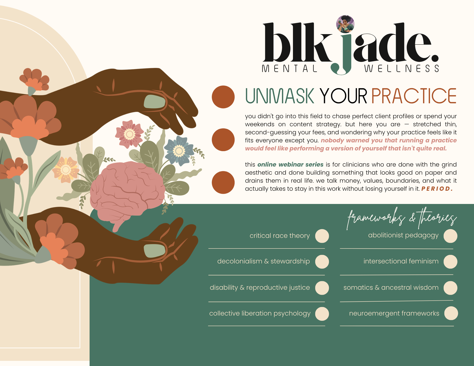 unmask your practice: online webinar series