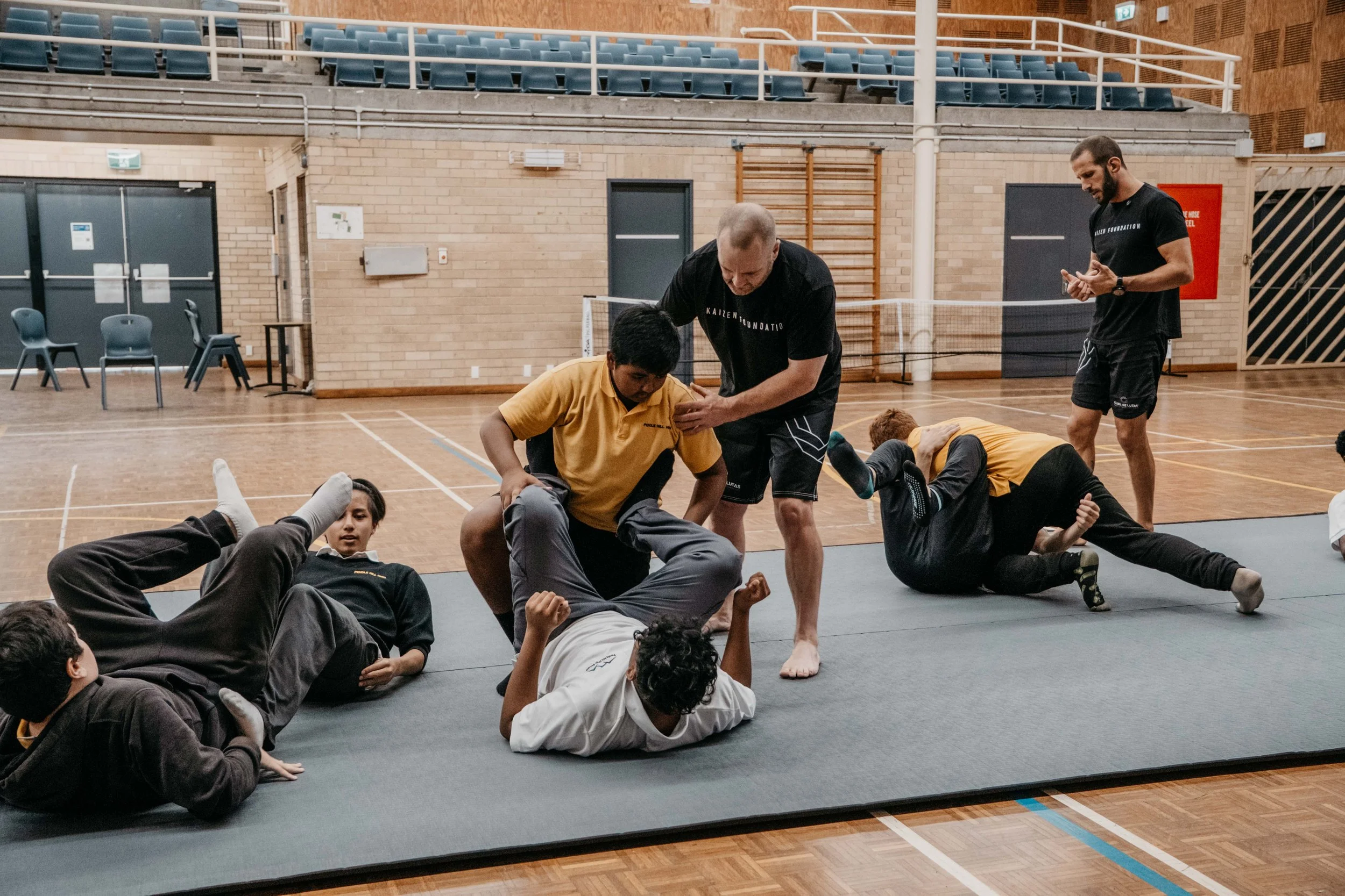 Introductory Brazilian Jiu JItsu and Judo Programs in Schools for anti-bullying