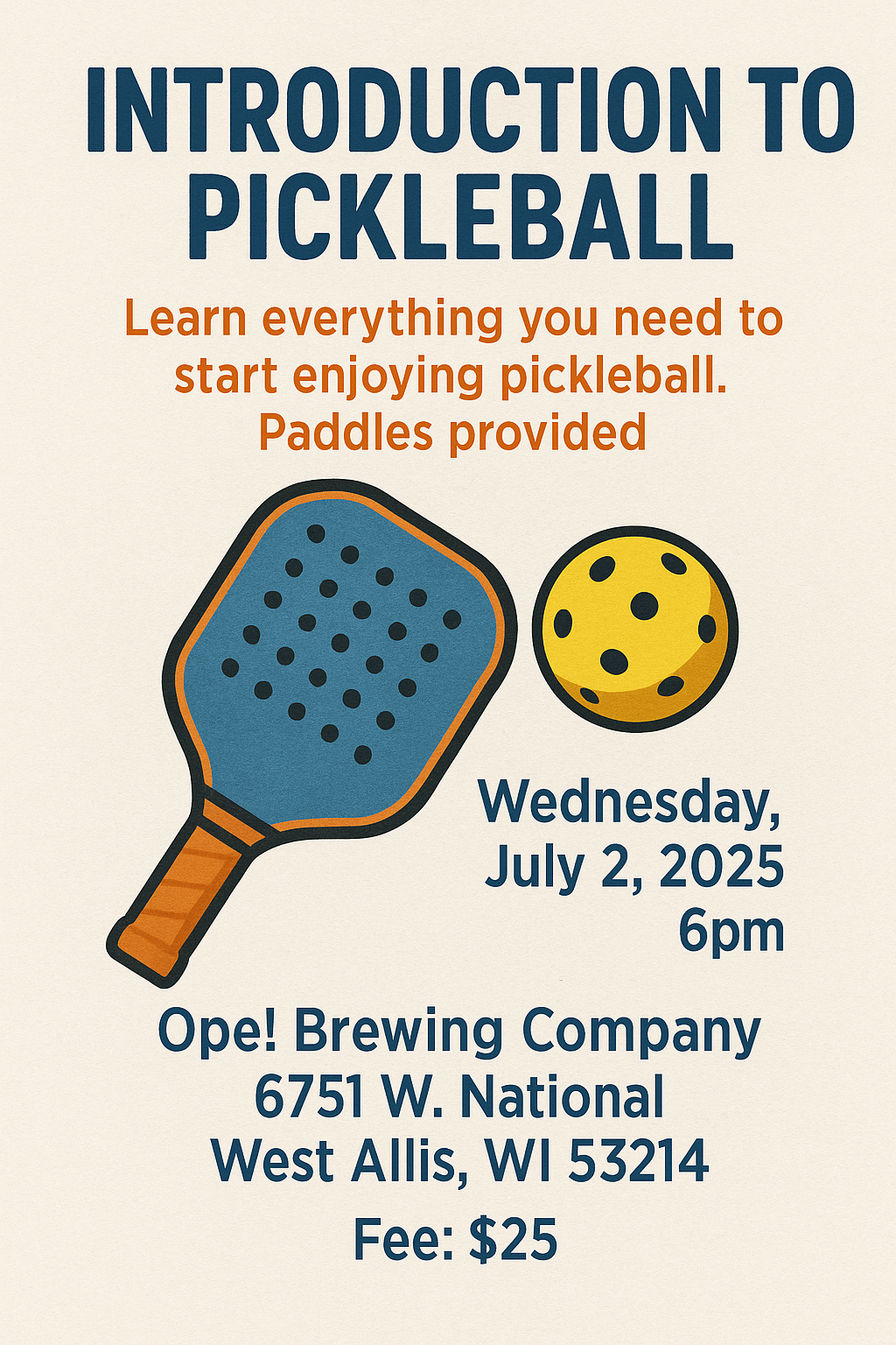 Introduction to Pickleball