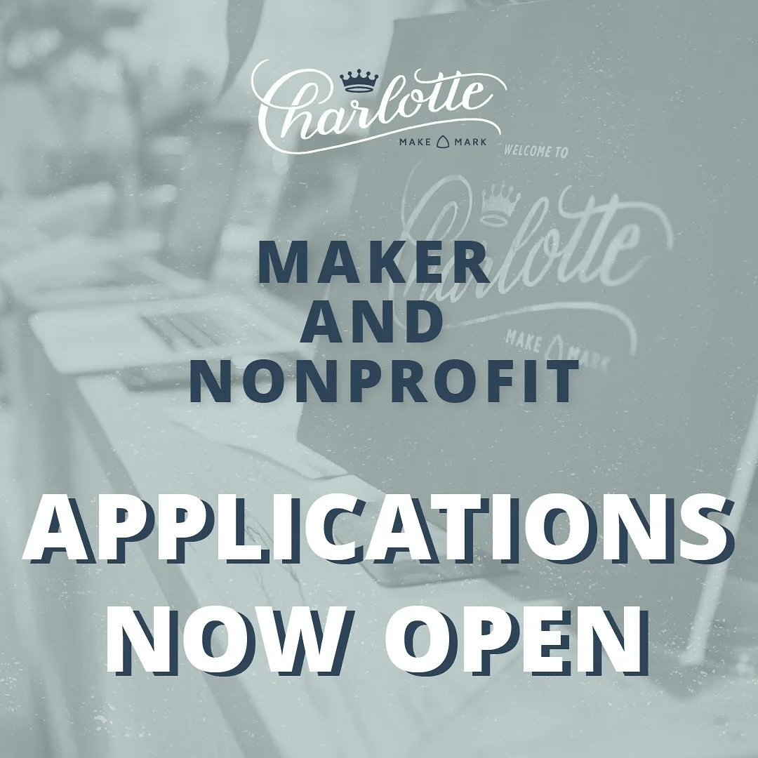 It&rsquo;s that time of year again. 🎉 Nonprofits with project needs and makers with big hearts: let us hear from you by Wednesday, September 10, to be considered for or included in Make a Mark CLT 2025. 🙏 

Applications for nonprofits and signups f