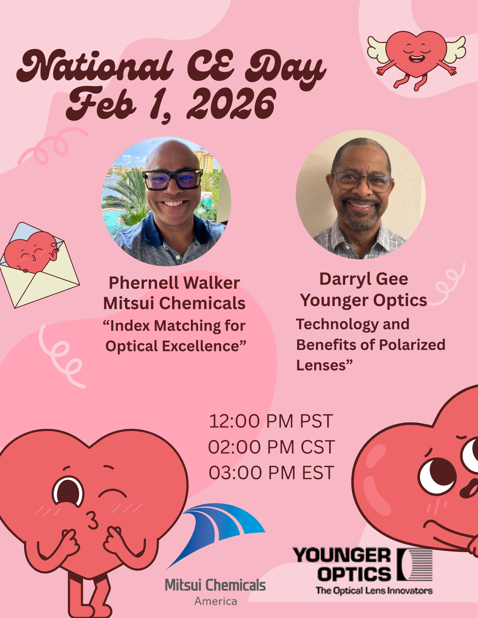 National CE Day - Index Matching for Optical Excellence / Benefits of Polarized Lenses - OAW Member Pricing