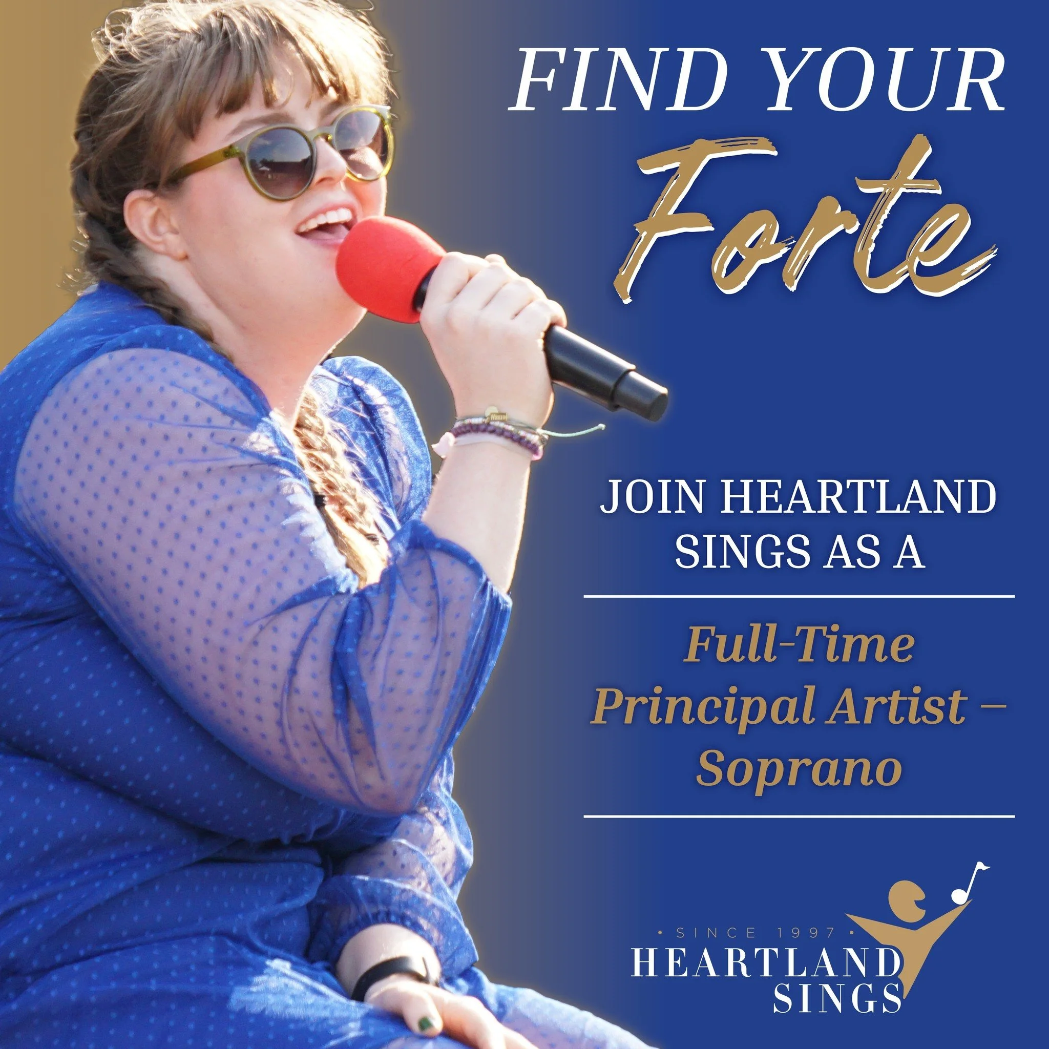 Heartland Sings is looking for a full-time Principal Artist Soprano to join our core ensemble in Fort Wayne, IN!

We&rsquo;re seeking a versatile, collaborative artist passionate about performance, education, and making an impact through vocal arts. 