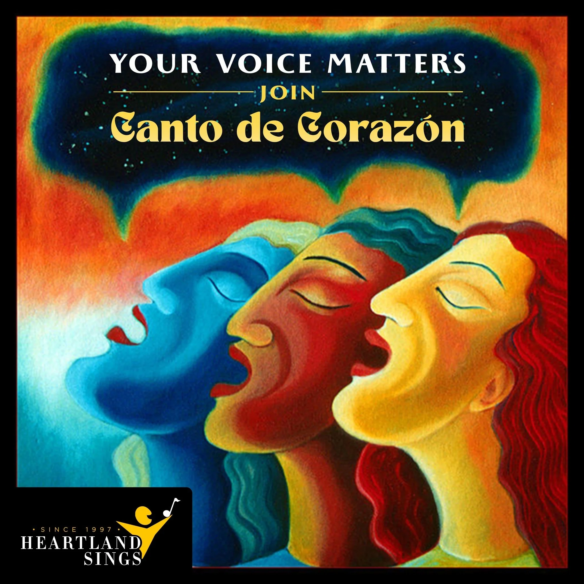 &Uacute;nete a un coro que celebra la comunidad, la cultura y la conexi&oacute;n. Canto de Coraz&oacute;n es m&aacute;s que m&uacute;sica: es un lugar al que puedes pertenecer. &iexcl;La inscripci&oacute;n gratuita est&aacute; abierta! 
Reg&iacute;st