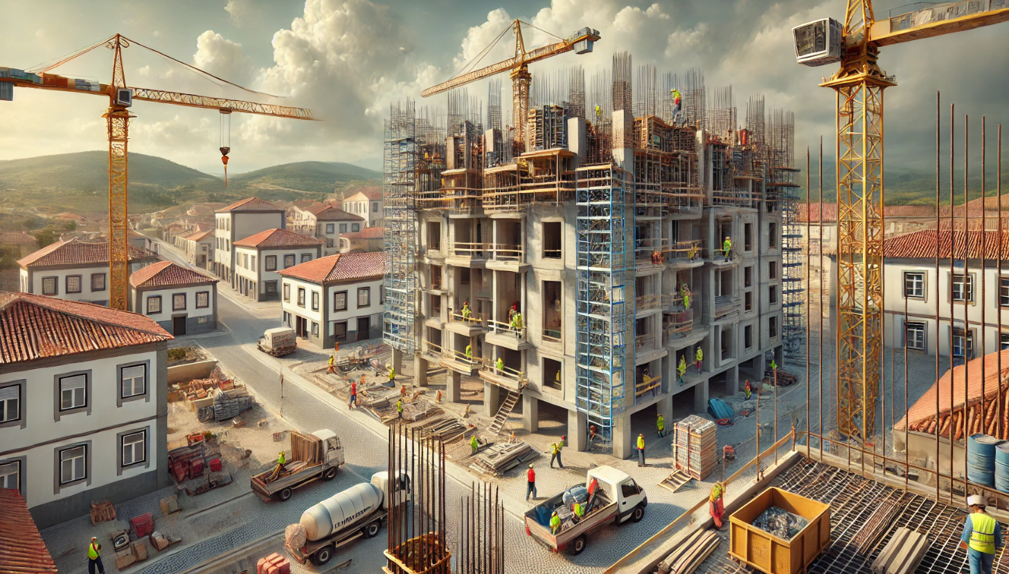 Que obras é que a tua construtora pode fazer? - Alvarás de construção