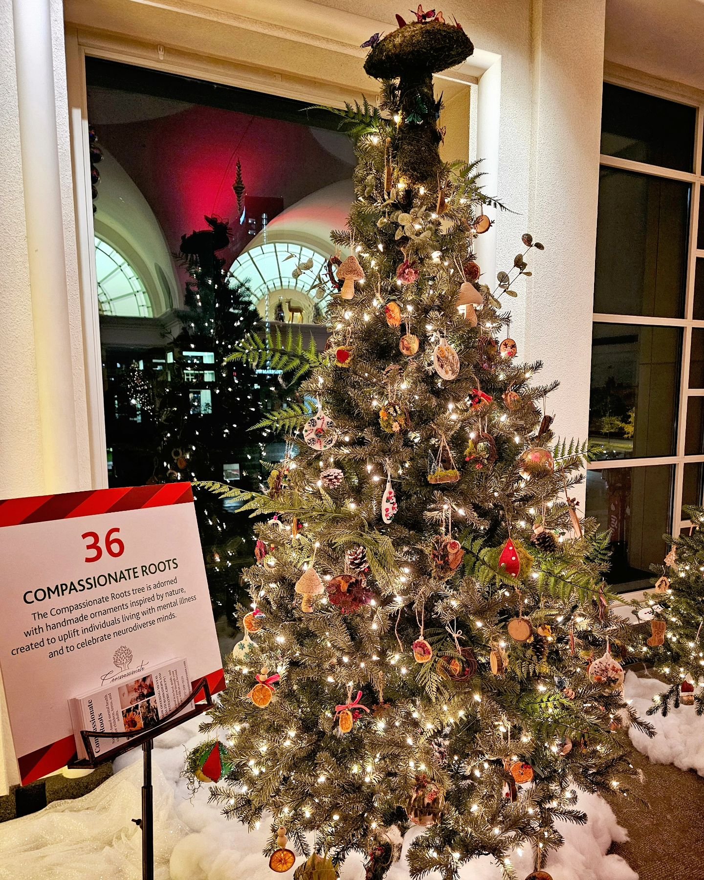 Looking for weekend plans? Make sure to stop by the Indiana Historical Society for the Festival of Trees. 🎄🎁

Compassionate Roots, tree #36, is among 85 beautifully decorated trees at the festival, and it's a lovely way to enjoy the festive season.