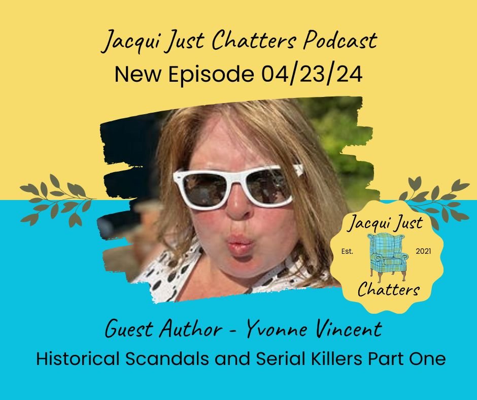 A great new episode is coming out. I chat with my sister Nikki and author Yvonne Vincent. We discuss old news stories and insert our modern commentary. Subscribe on your favorite podcast app so you don't miss it!