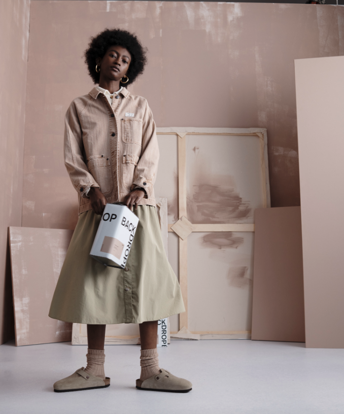 Madewell x Backdrop paint collab, by Andrew Jacobs