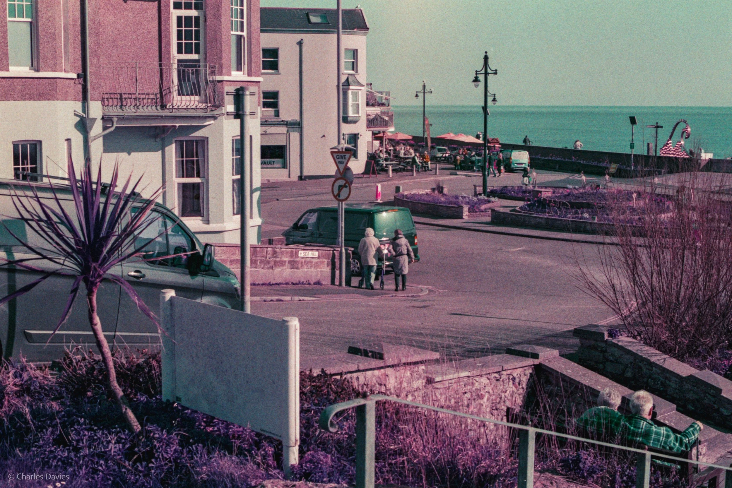 Roll 24 - 2025 - Europe - United Kingdom - Seaton - Lomo Purple - Contax RTS - 35mm - Film - Colour