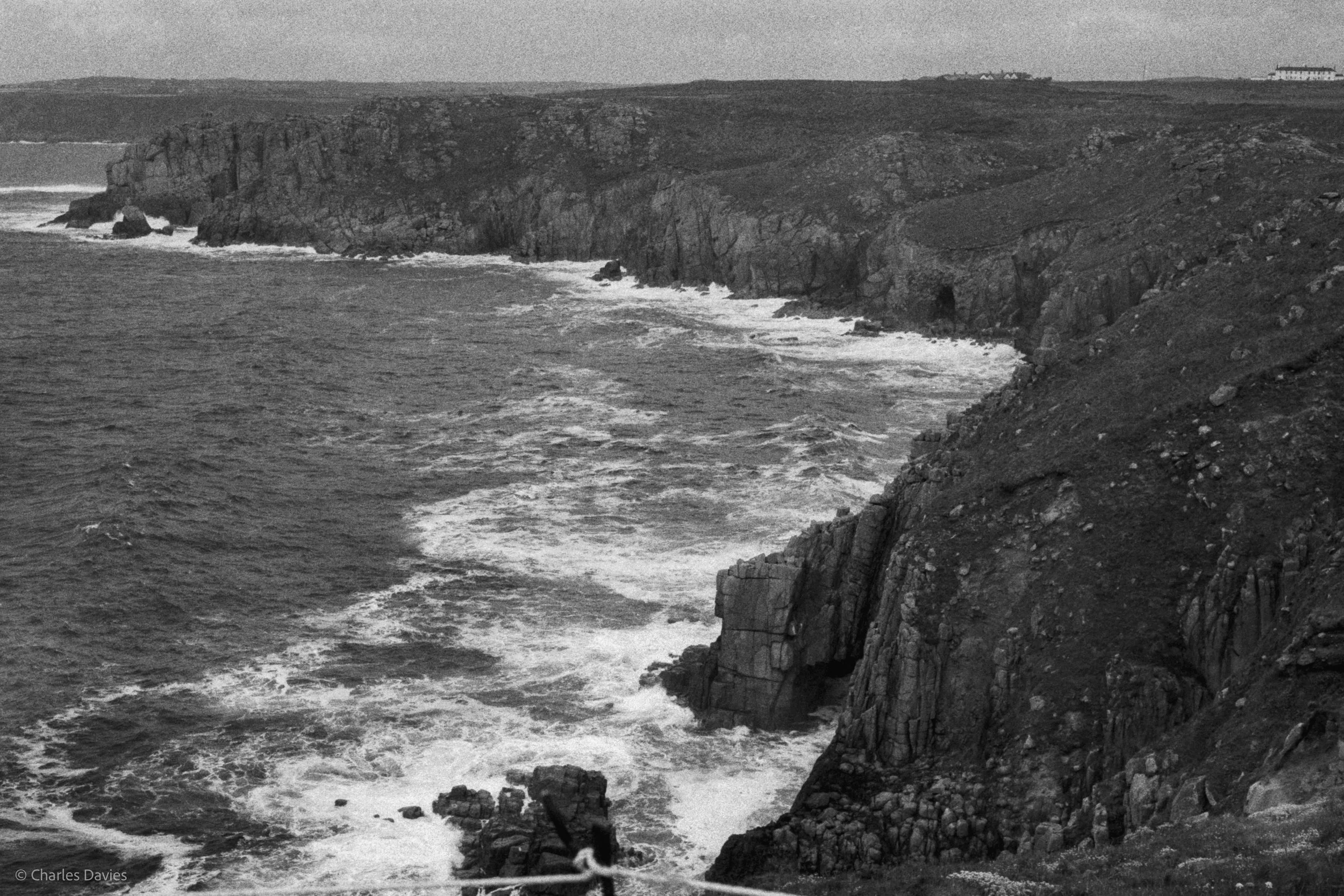 Roll 34 - 2025 - Europe - United Kingdom - Land's End - Kentmere Pan 400 - Contax RTS - 35mm - Film - B&W