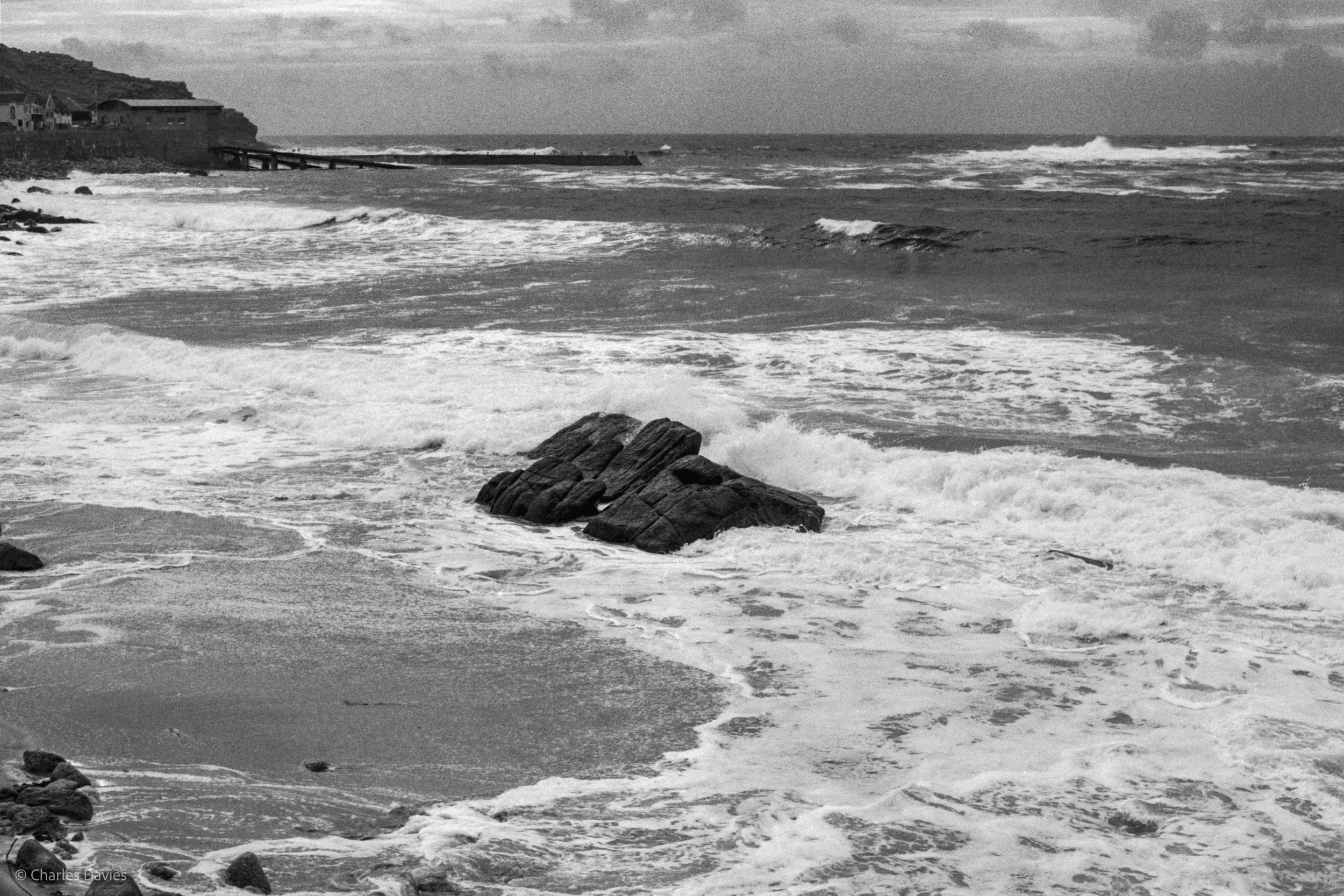 Roll 35 - 2025 - Europe - United Kingdom - Sennen Cove - Fomapan 200 - Contax RTS - 35mm - Film - B&W
