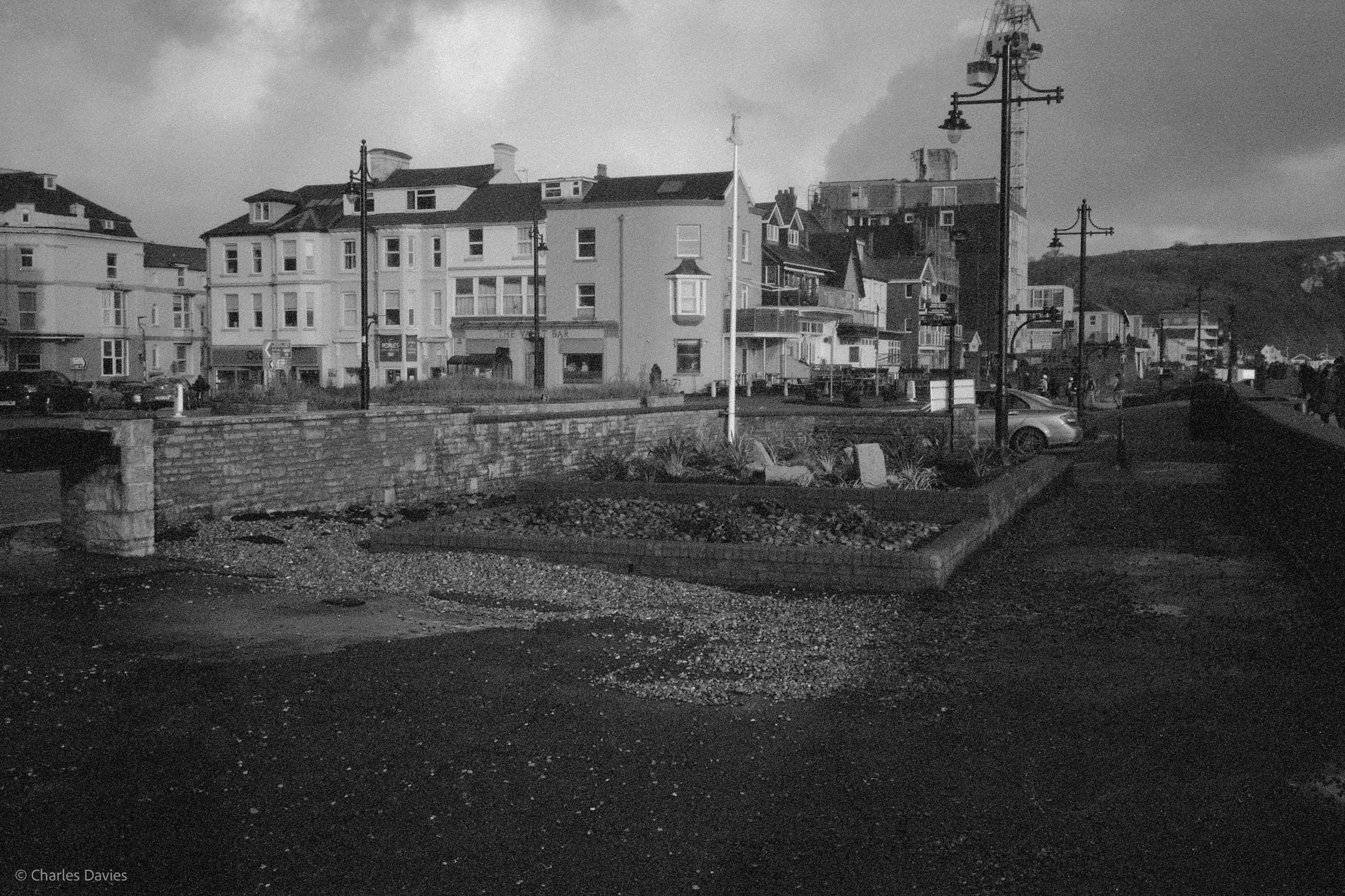 Roll 13 - 2023 - Europe - United Kingdom - Seaton - Ilford HP5 Plus 400 - Olympus 35DC - 35mm - Film - B&W  