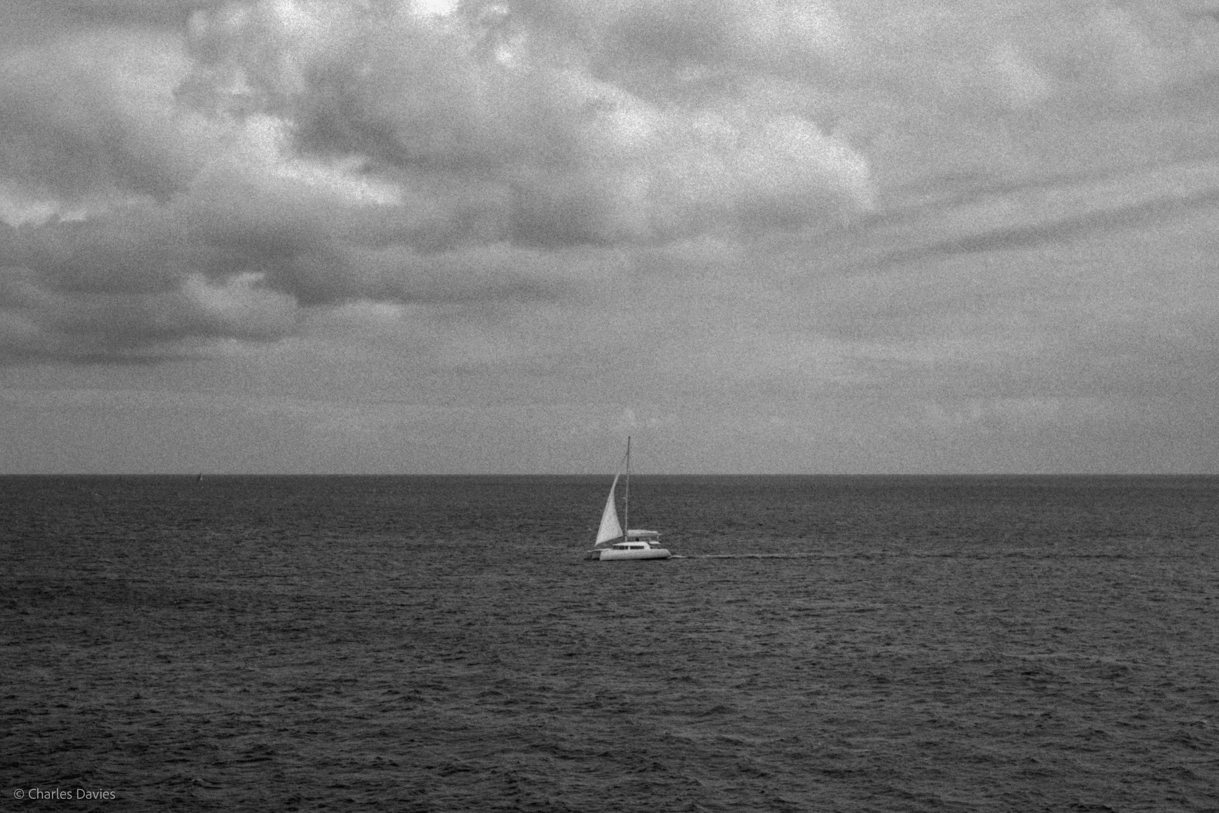 Roll 33 - 2025 - Europe - United Kingdom - Pendennis Point - Fomapan 400 - Contax RTS - 35mm - Film - B&W