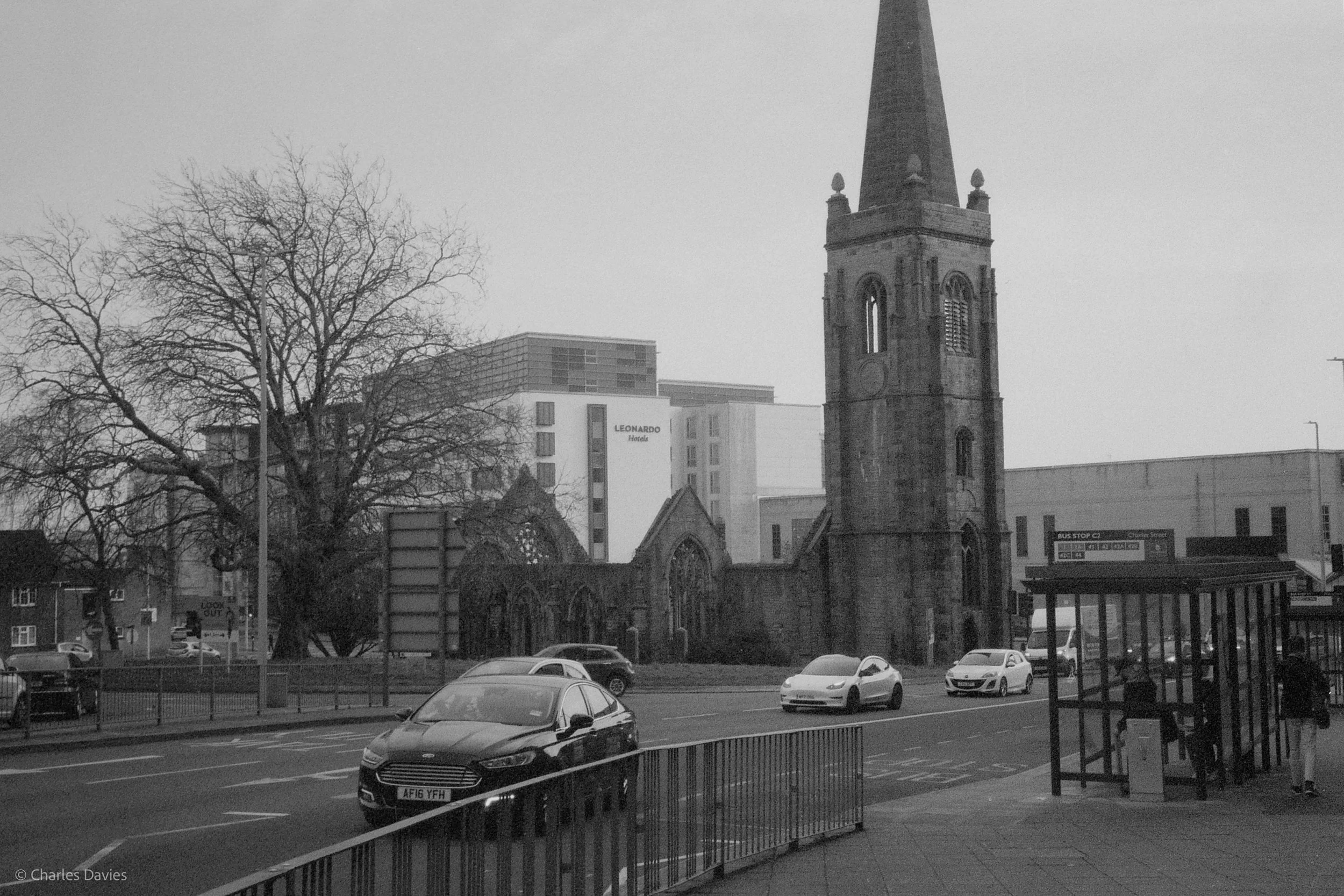 Roll 17 - 2025 - Europe - United Kingdom - Plymouth - Ilford HP5 Plus 400 - Olympus 35DC - 35mm - Film - B&W  