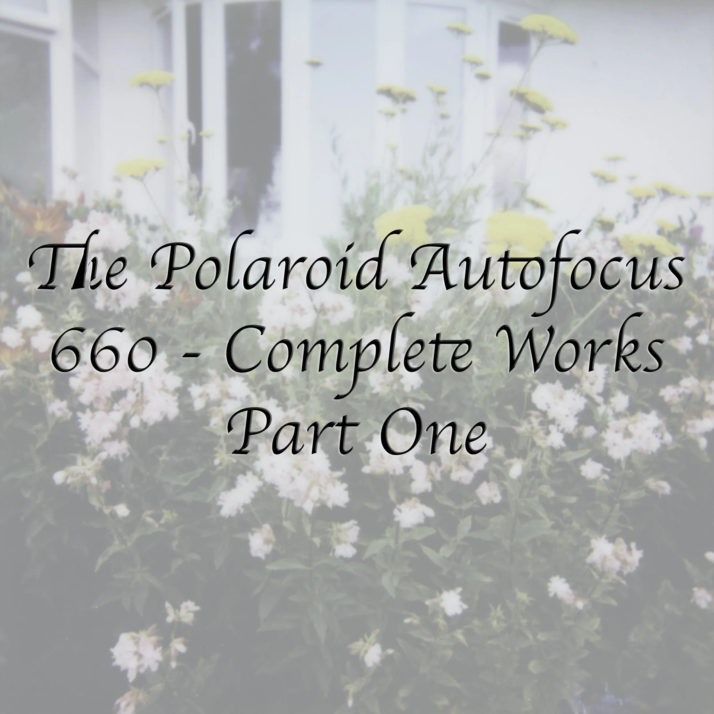 The Polaroid Autofocus 660 - Complete Works Part One