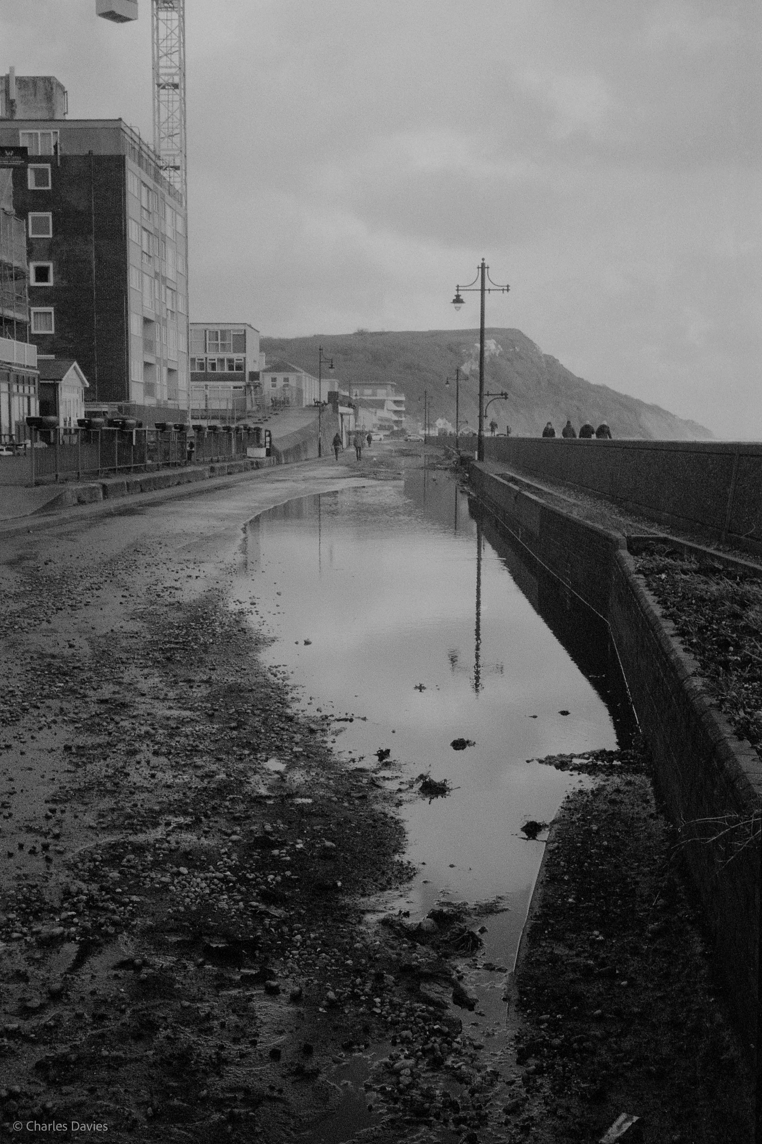Roll 13 - 2023 - Europe - United Kingdom - Seaton - Ilford HP5 Plus 400 - Olympus 35DC - 35mm - Film - B&W  