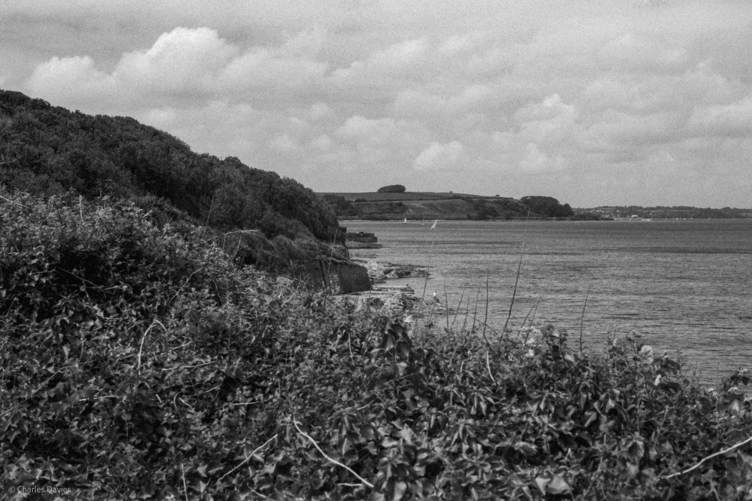 Roll 33 - 2025 - Europe - United Kingdom - Pendennis Point - Fomapan 400 - Contax RTS - 35mm - Film - B&W