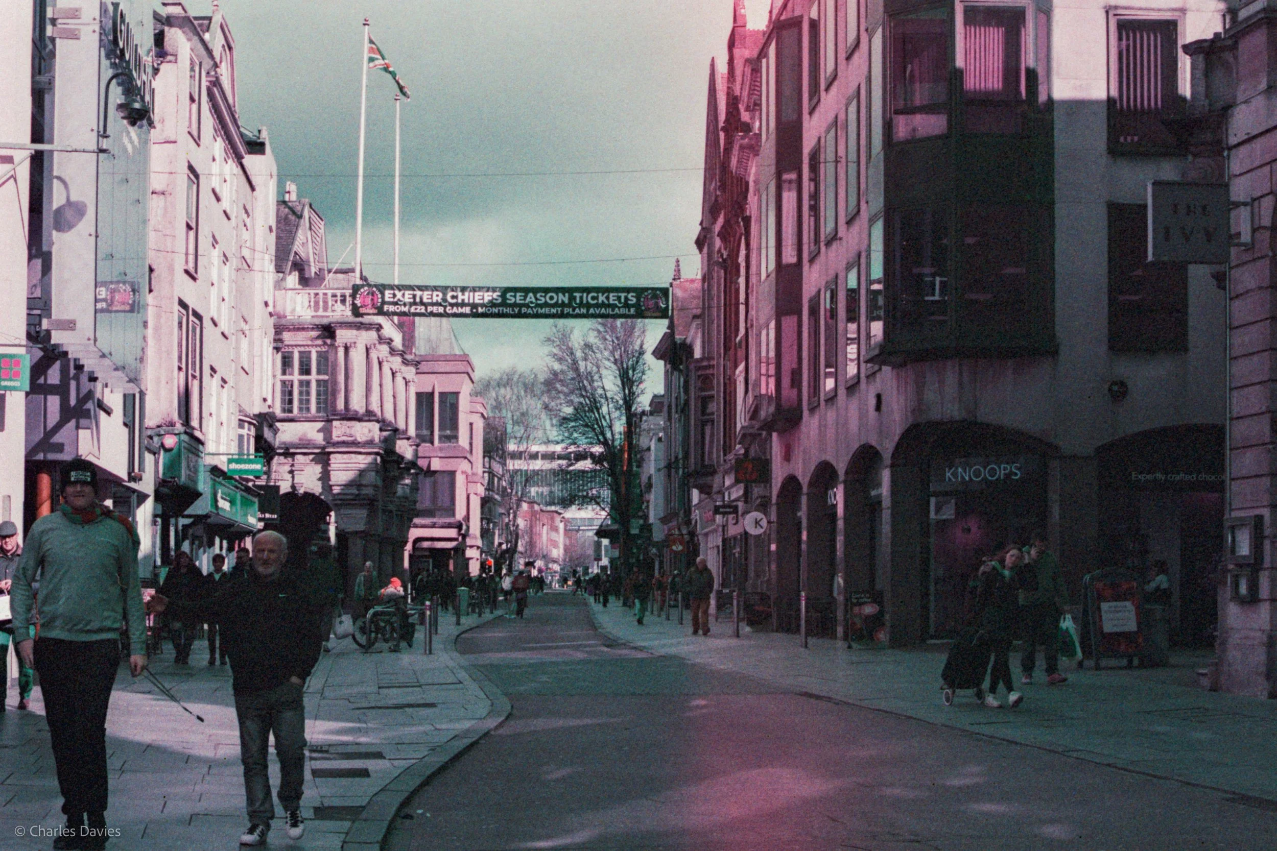 Roll 24 - 2025 - Europe - United Kingdom - Shute - Lomo Purple - Contax RTS - 35mm - Film - Colour
