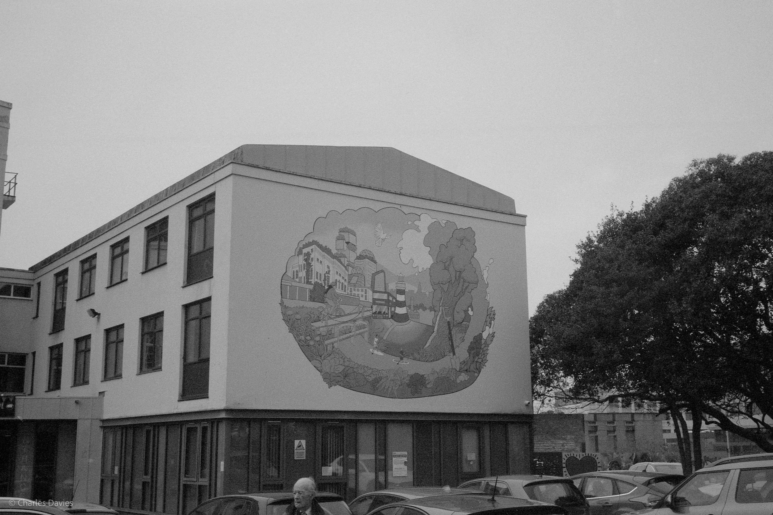 Roll 17 - 2025 - Europe - United Kingdom - Plymouth - Ilford HP5 Plus 400 - Olympus 35DC - 35mm - Film - B&W  