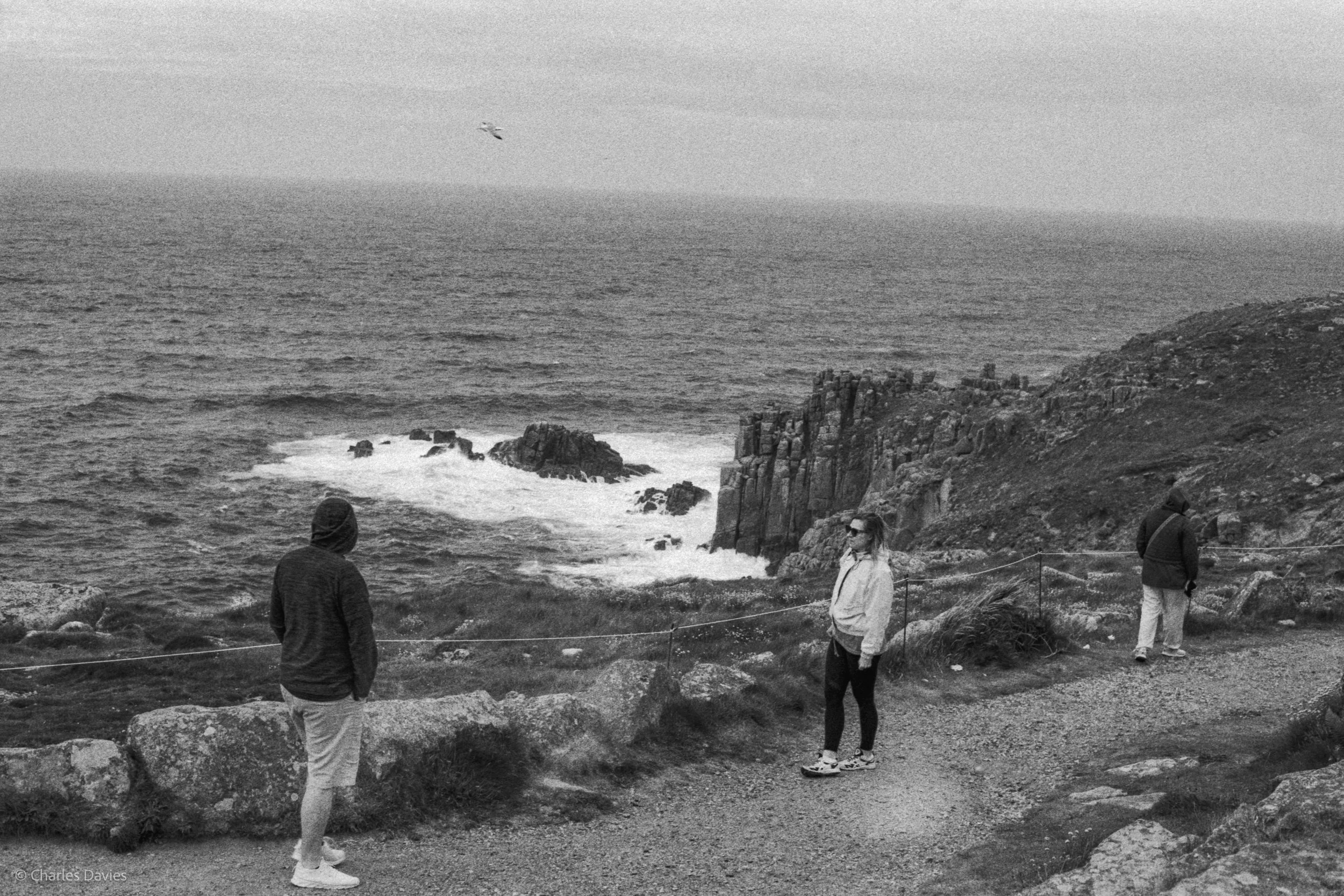 Roll 34 - 2025 - Europe - United Kingdom - Land's End - Kentmere Pan 400 - Contax RTS - 35mm - Film - B&W