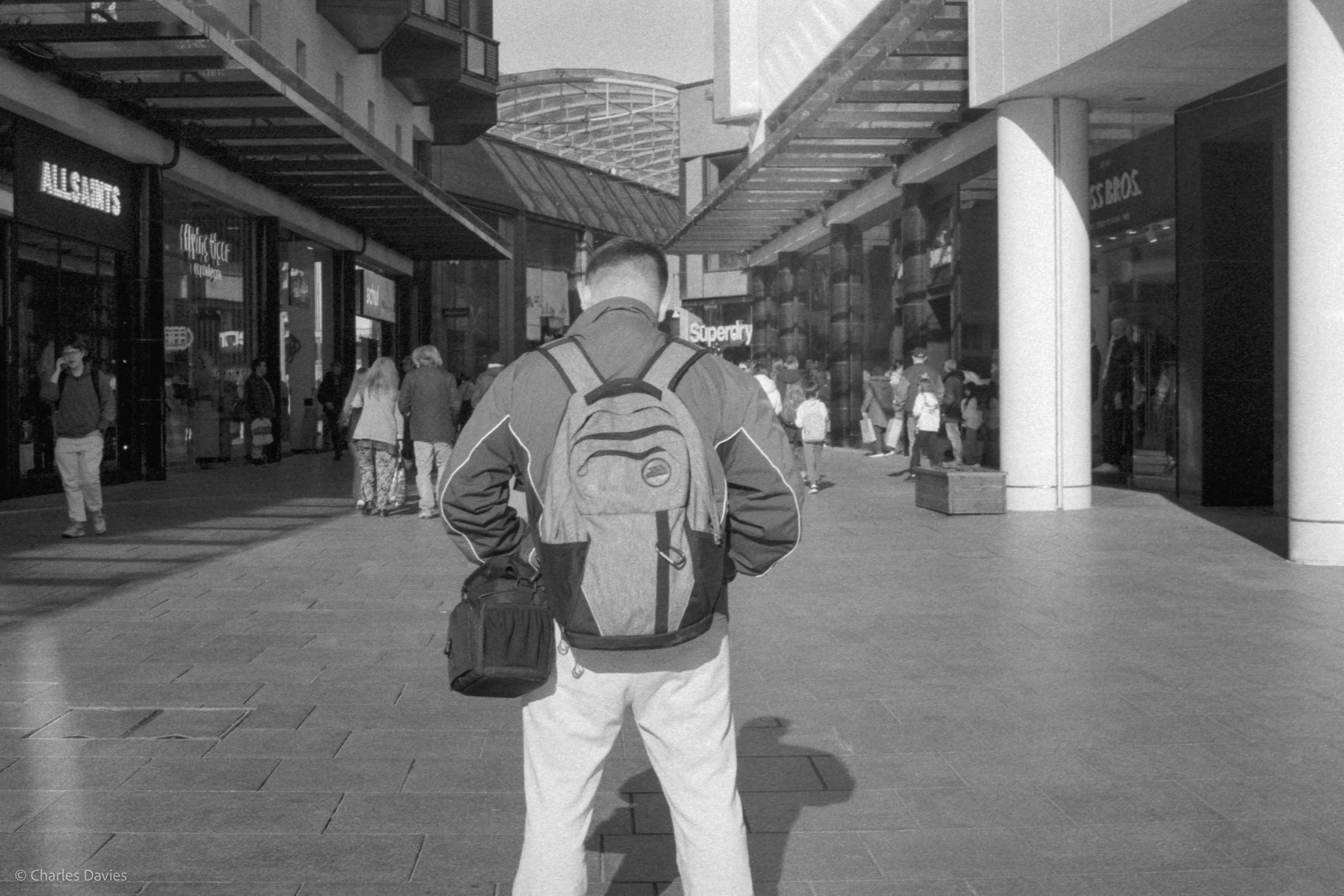 Roll 25 - 2025 - Europe - United Kingdom - Exeter - Kentmere Pan 400 - Contax RTS - 35mm - Film - B&W 