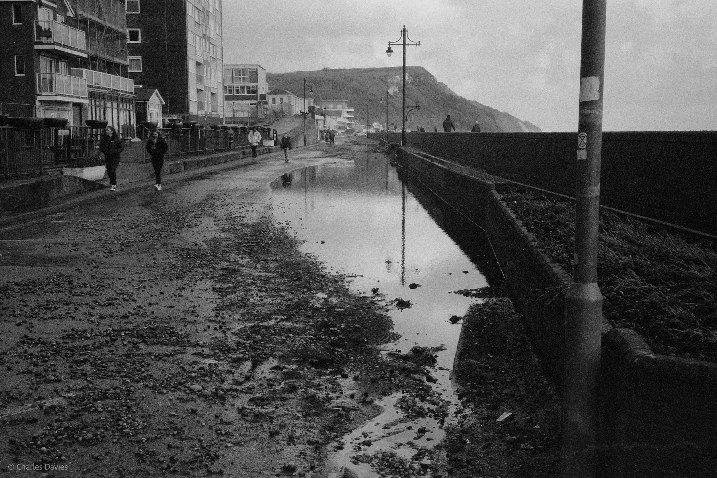 Roll 13 - 2023 - Europe - United Kingdom - Seaton - Ilford HP5 Plus 400 - Olympus 35DC - 35mm - Film - B&W  