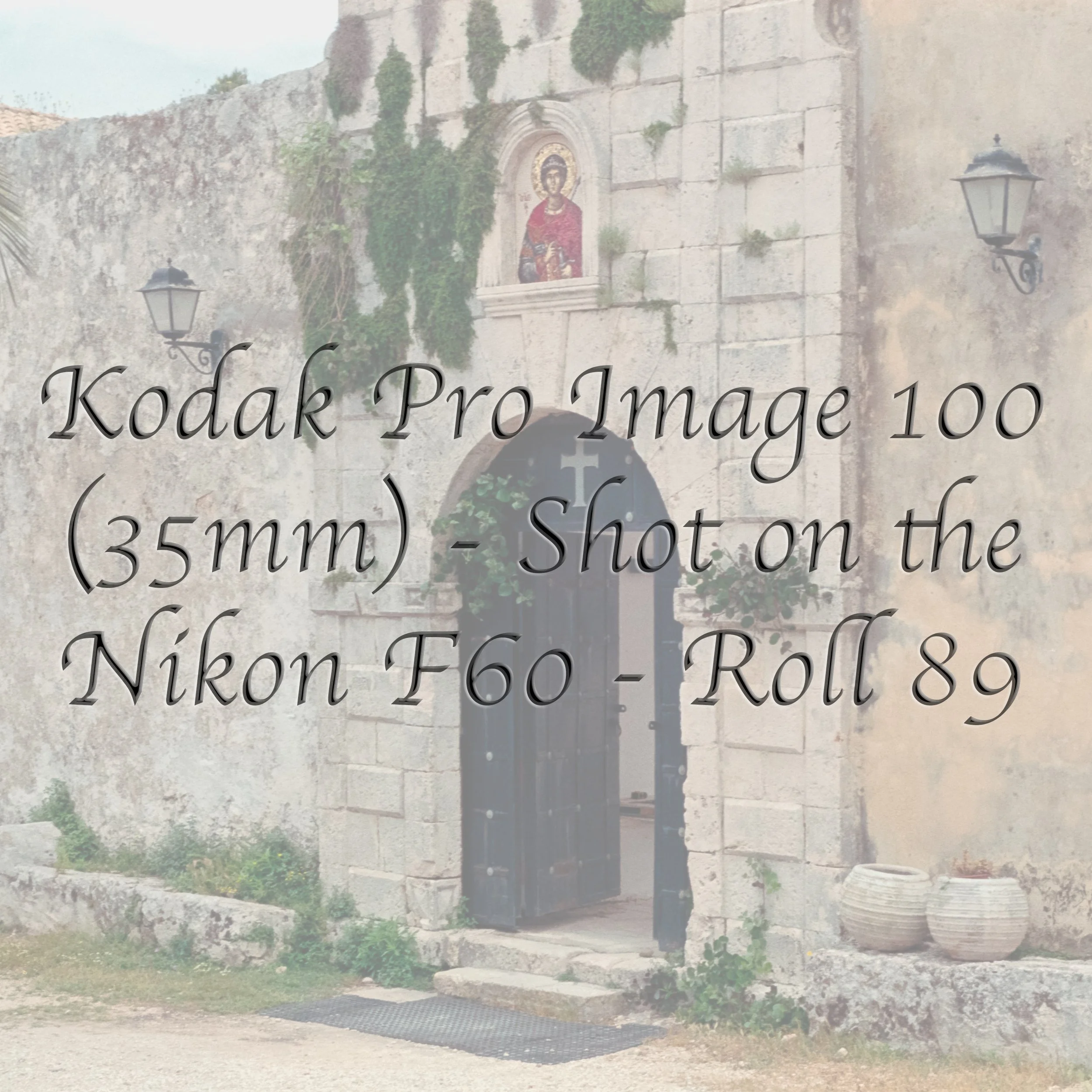 Kodak Pro Image 100 (35mm) - Roll 89